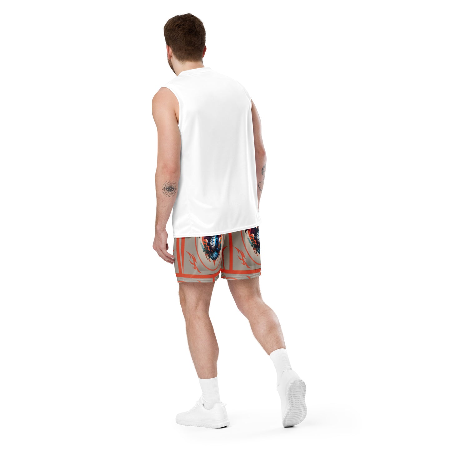 Shorts de malha unissex