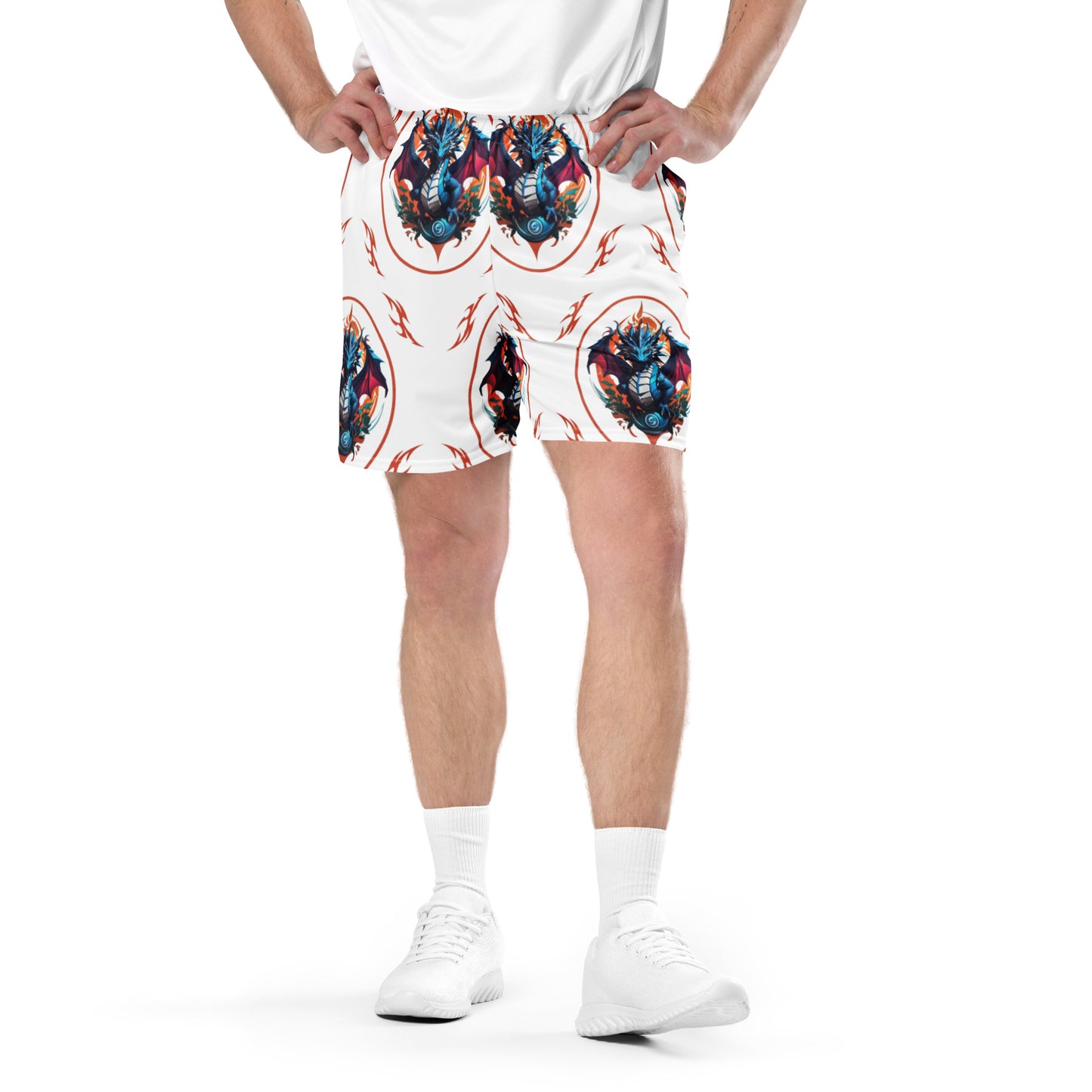 Shorts de malha unissex