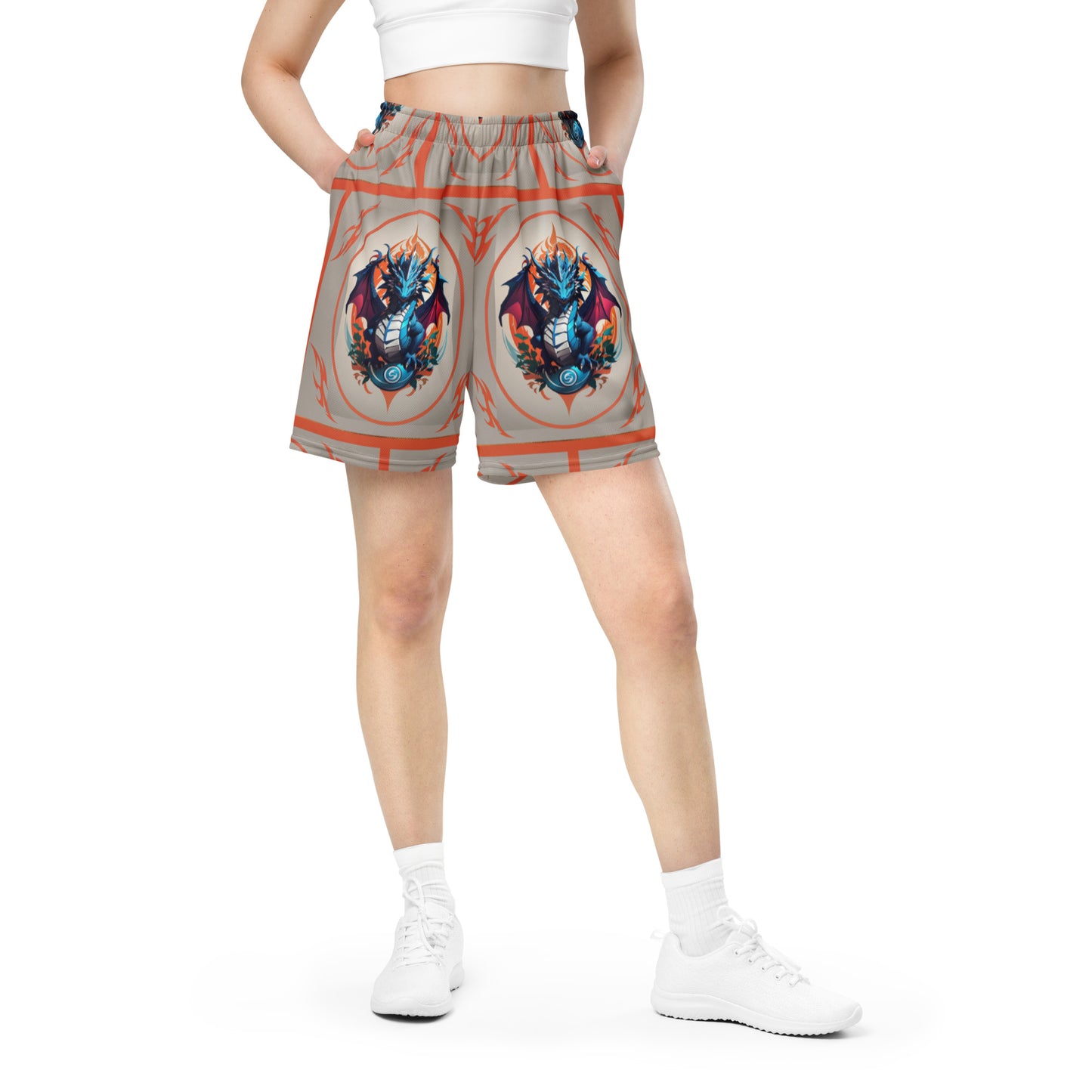 Shorts de malha unissex