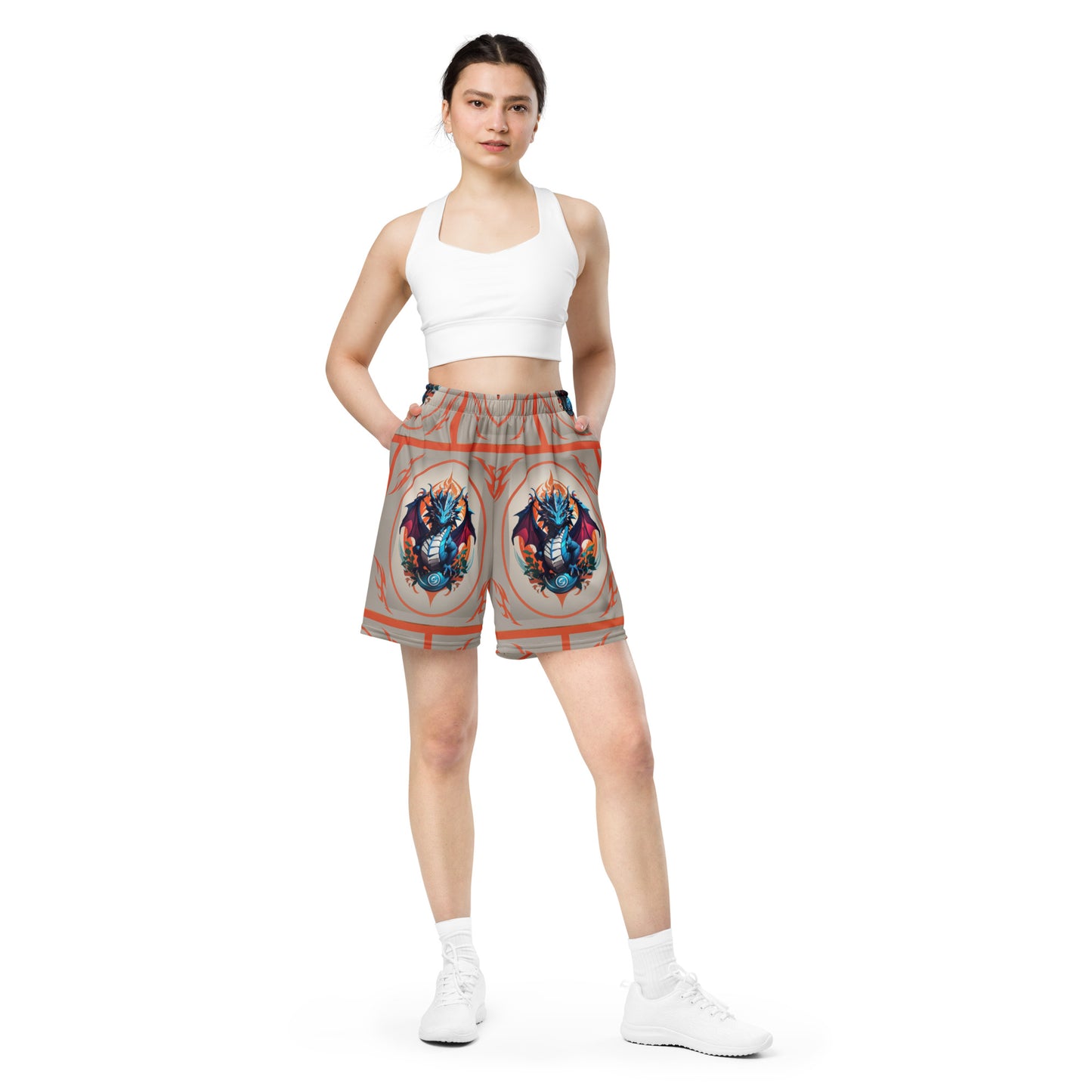 Shorts de malha unissex