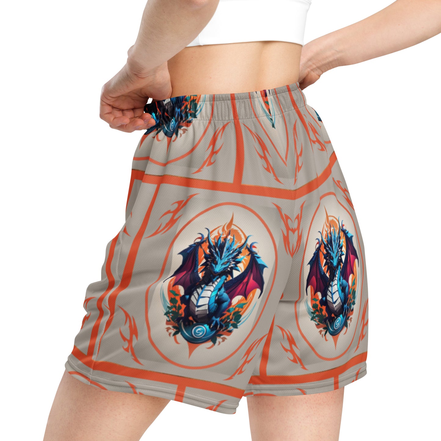 Shorts de malha unissex