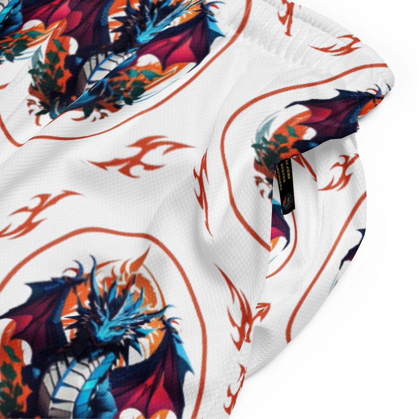 Shorts de malha unissex