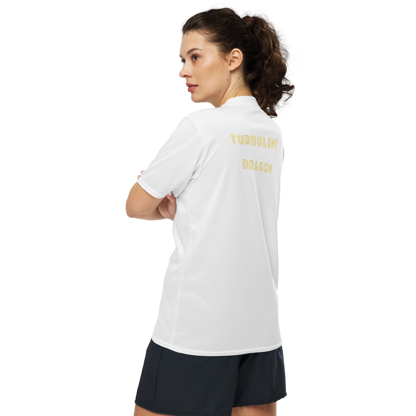 Camiseta esportiva unissex reciclada