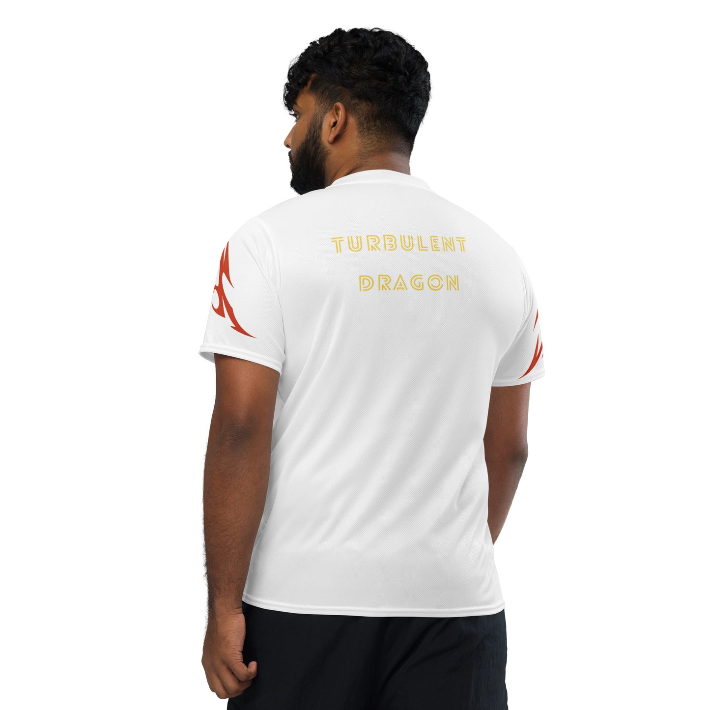 Camiseta esportiva unissex reciclada