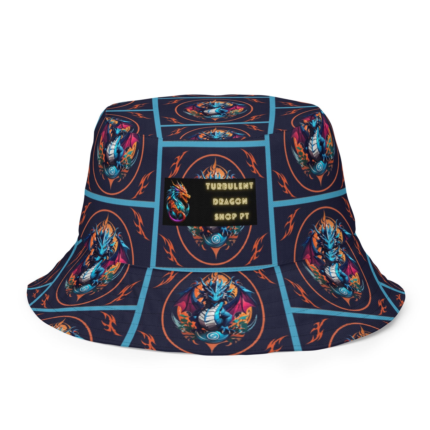 Chapéu bucket reversível