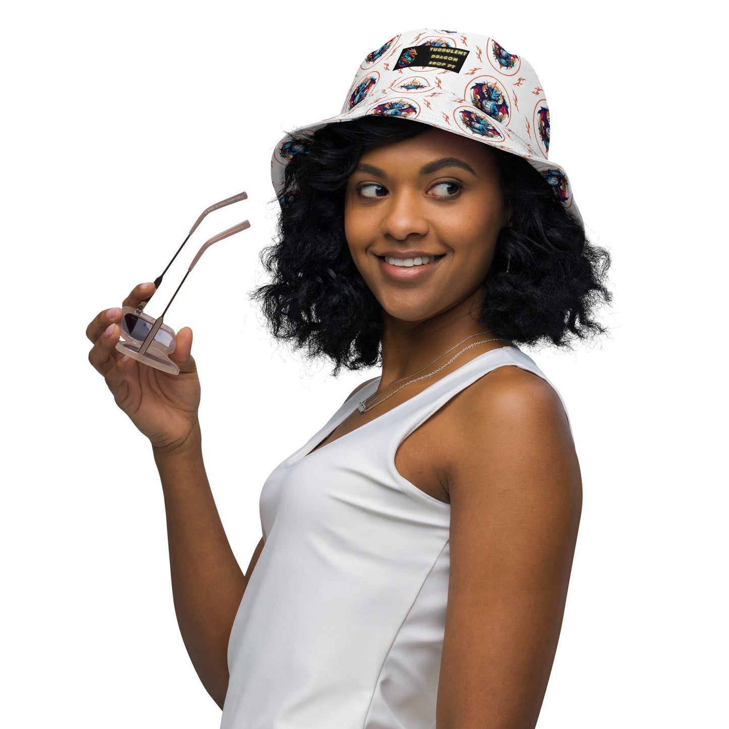 Chapéu bucket reversível