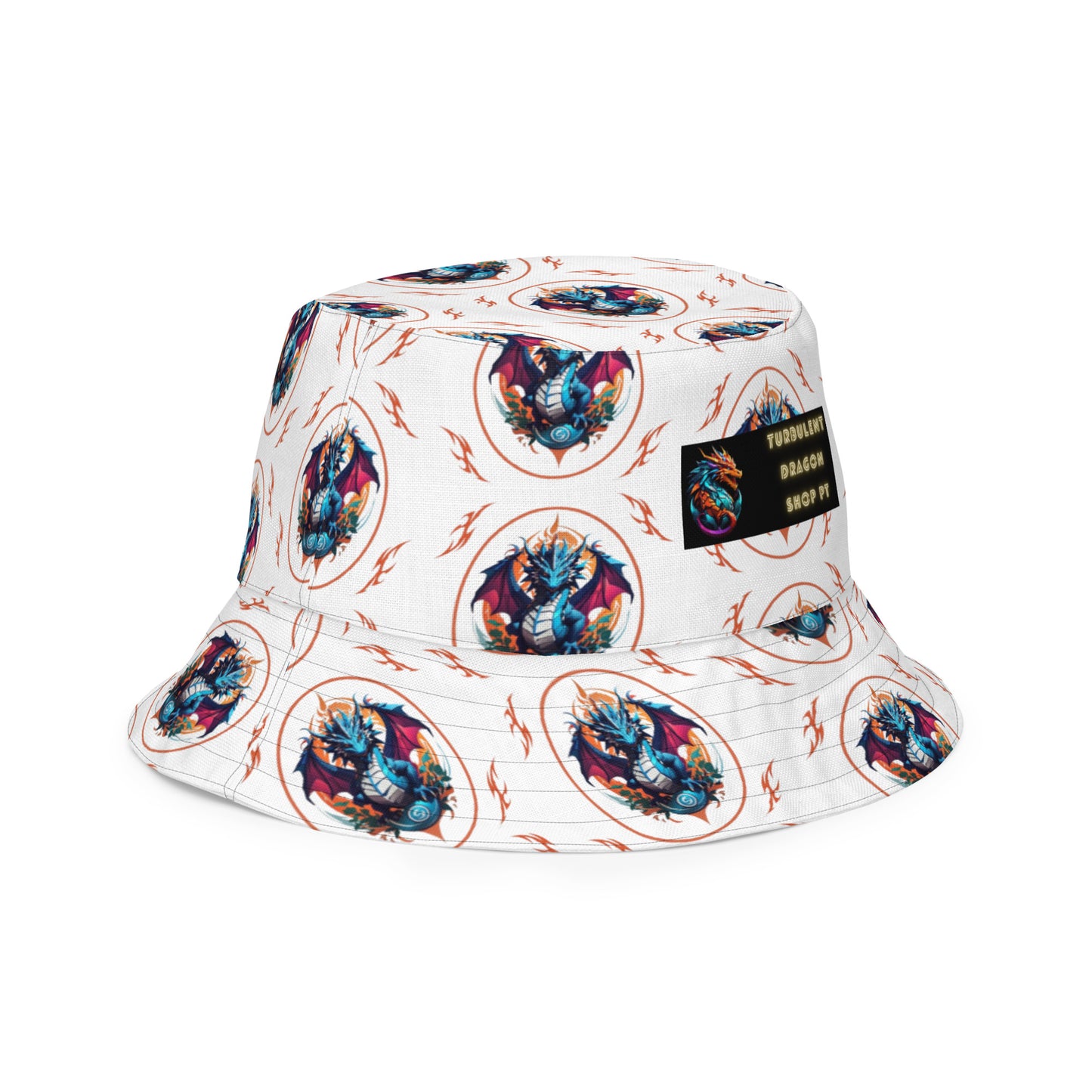 Chapéu bucket reversível