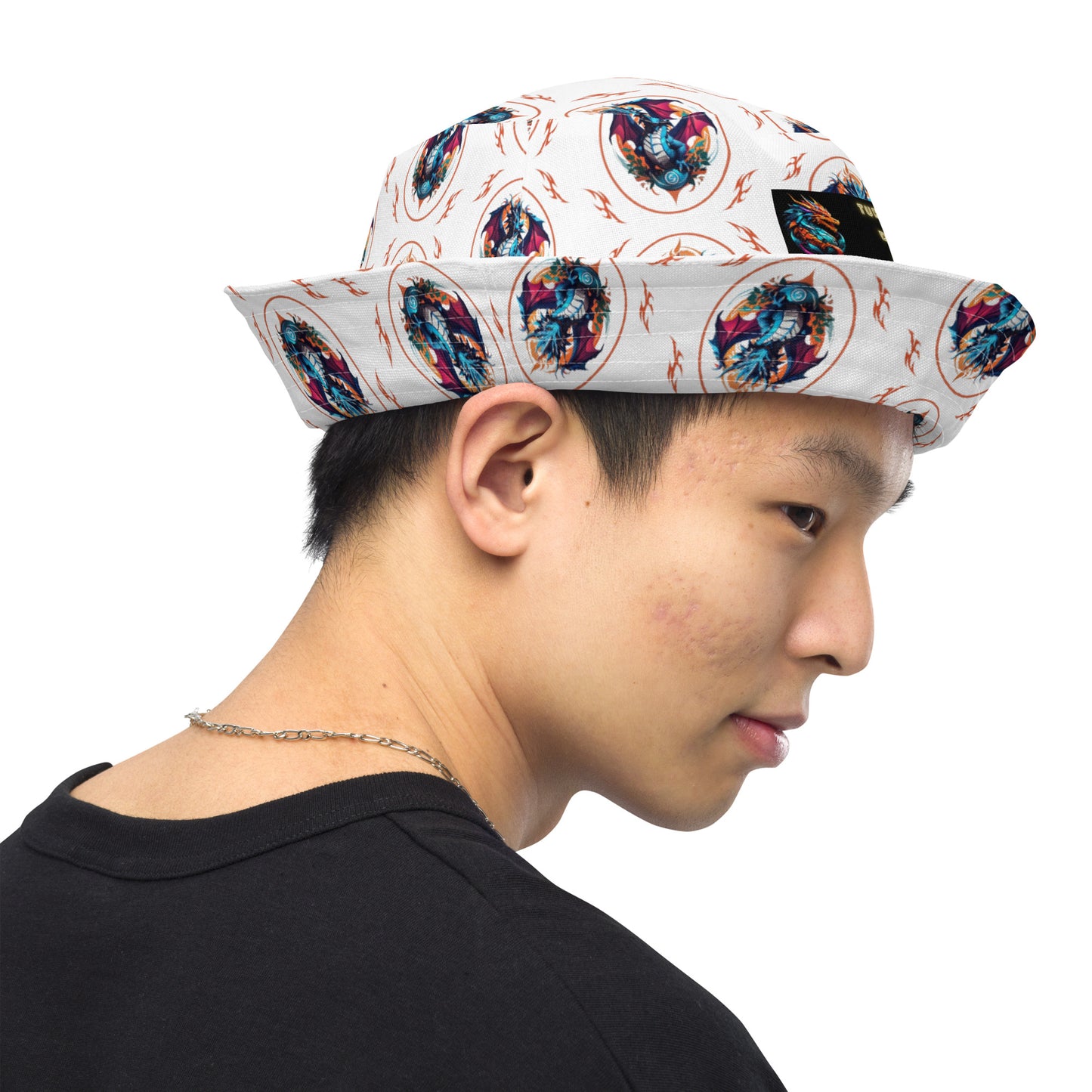 Chapéu bucket reversível