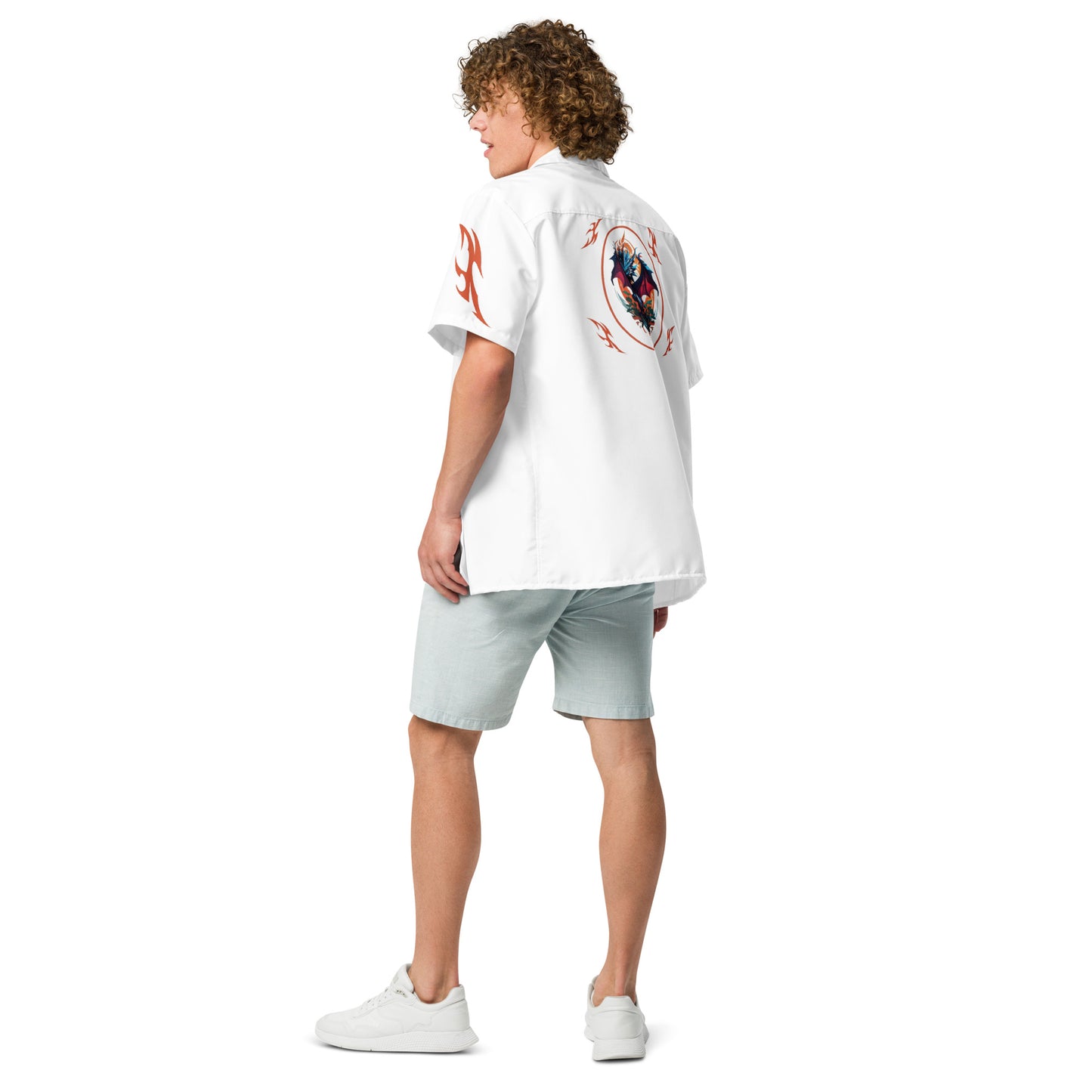 Camisa de botão unissex