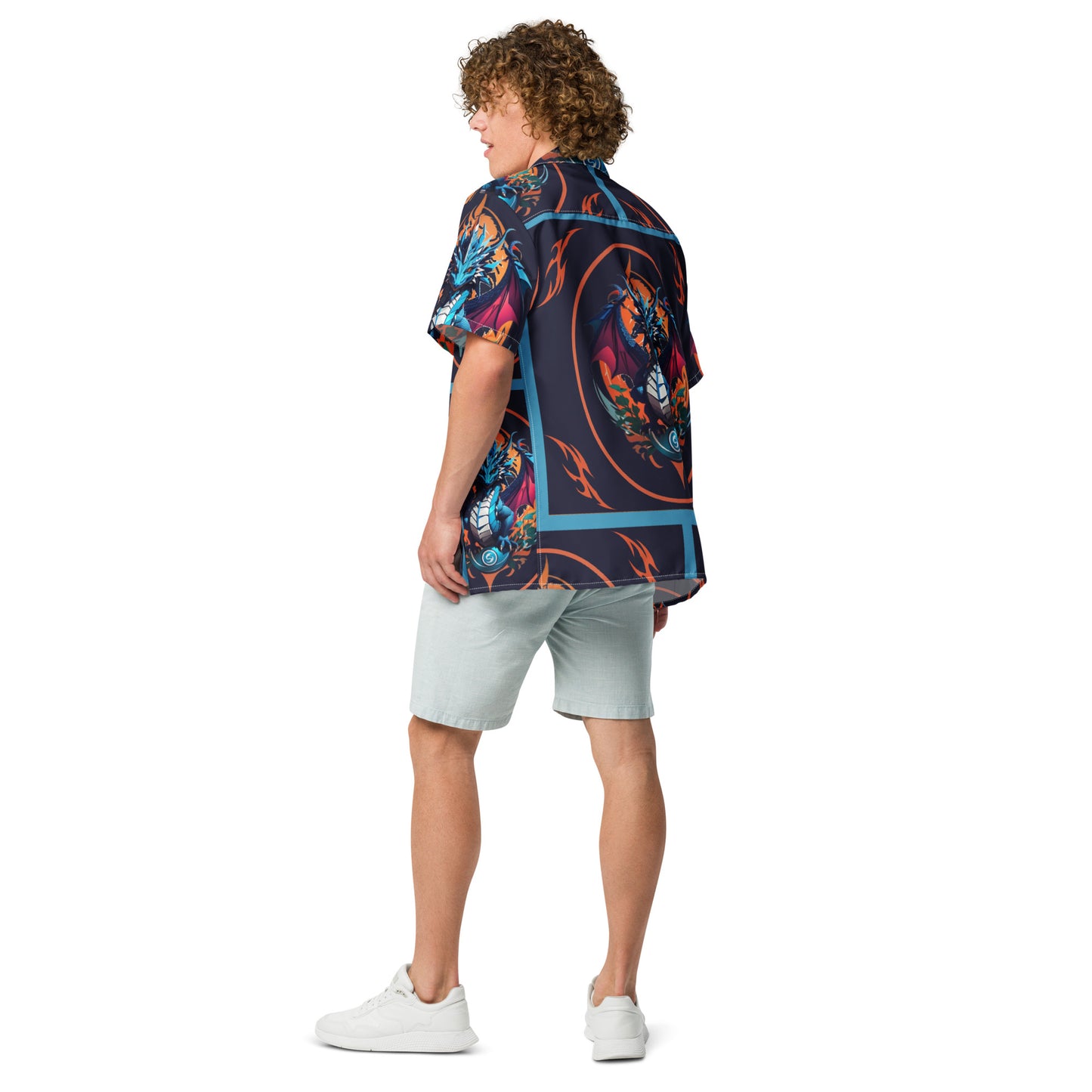 Camisa de botão unissex