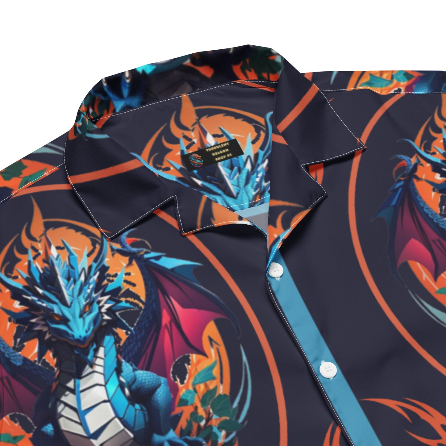 Camisa de botão unissex