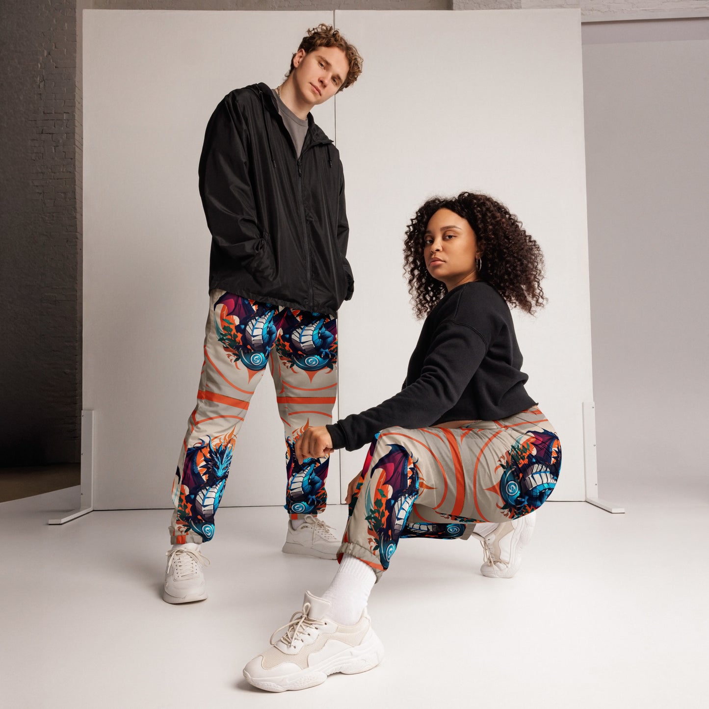 Calça track unissex