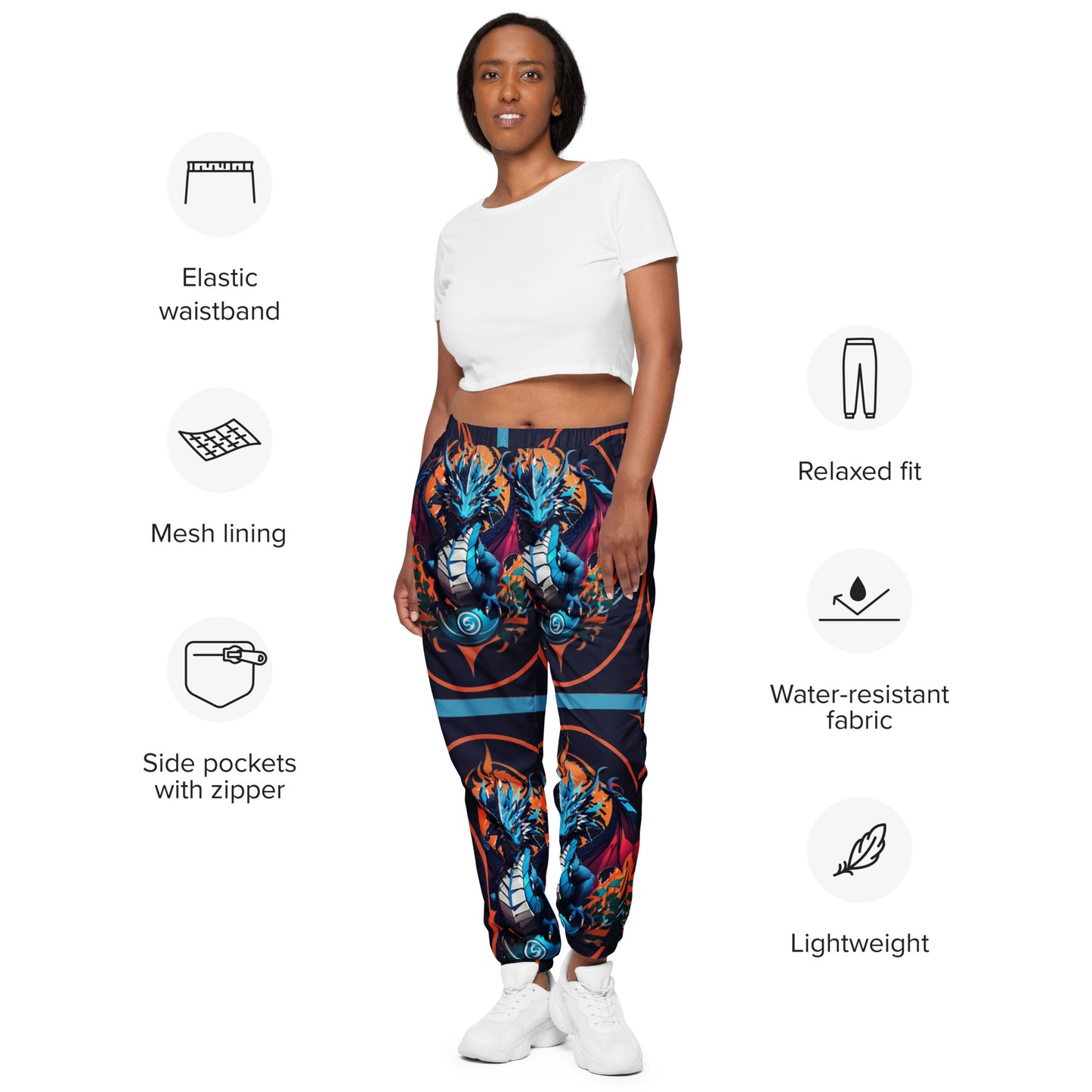Calça track unissex