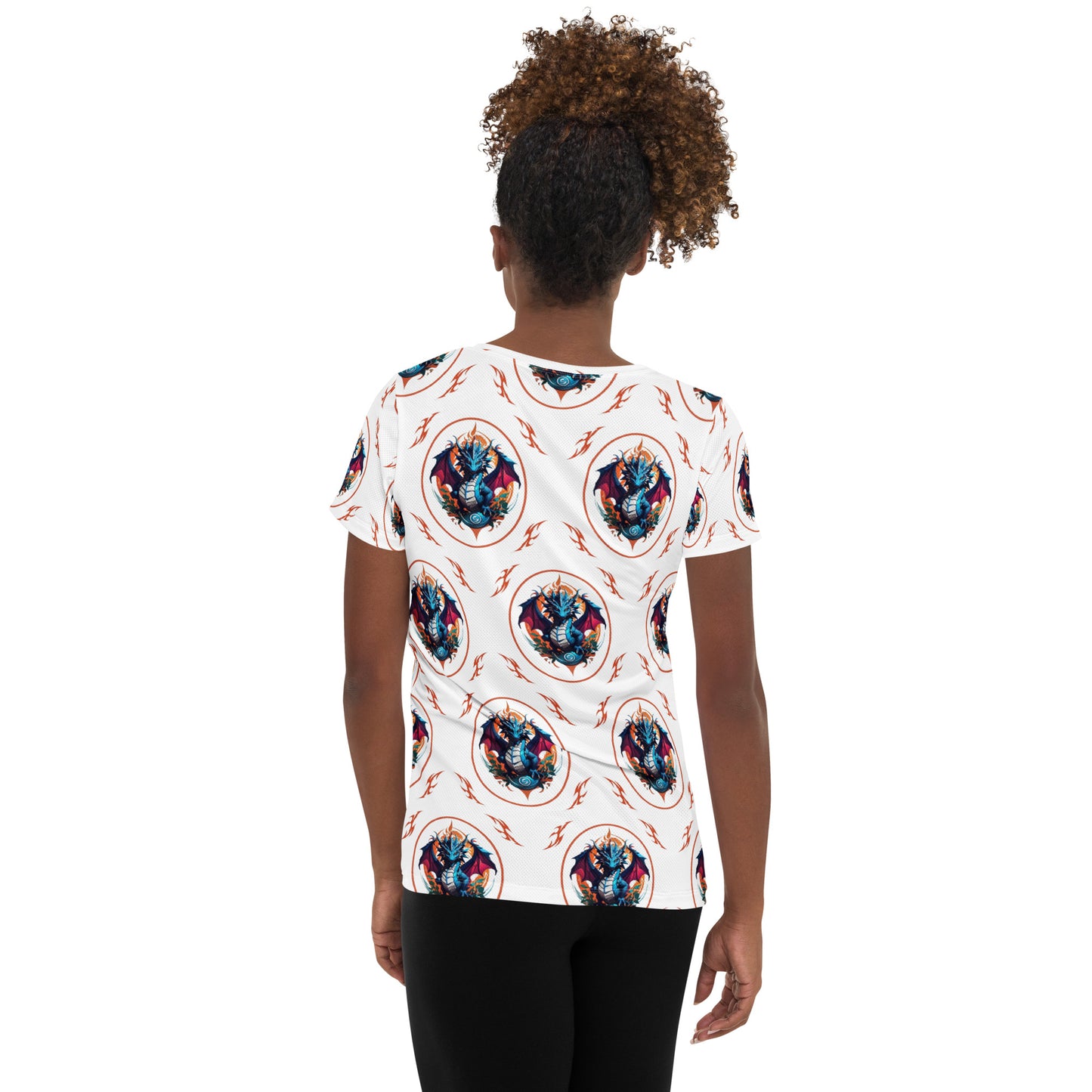 Camiseta Esportiva Feminina para Impressão All-over