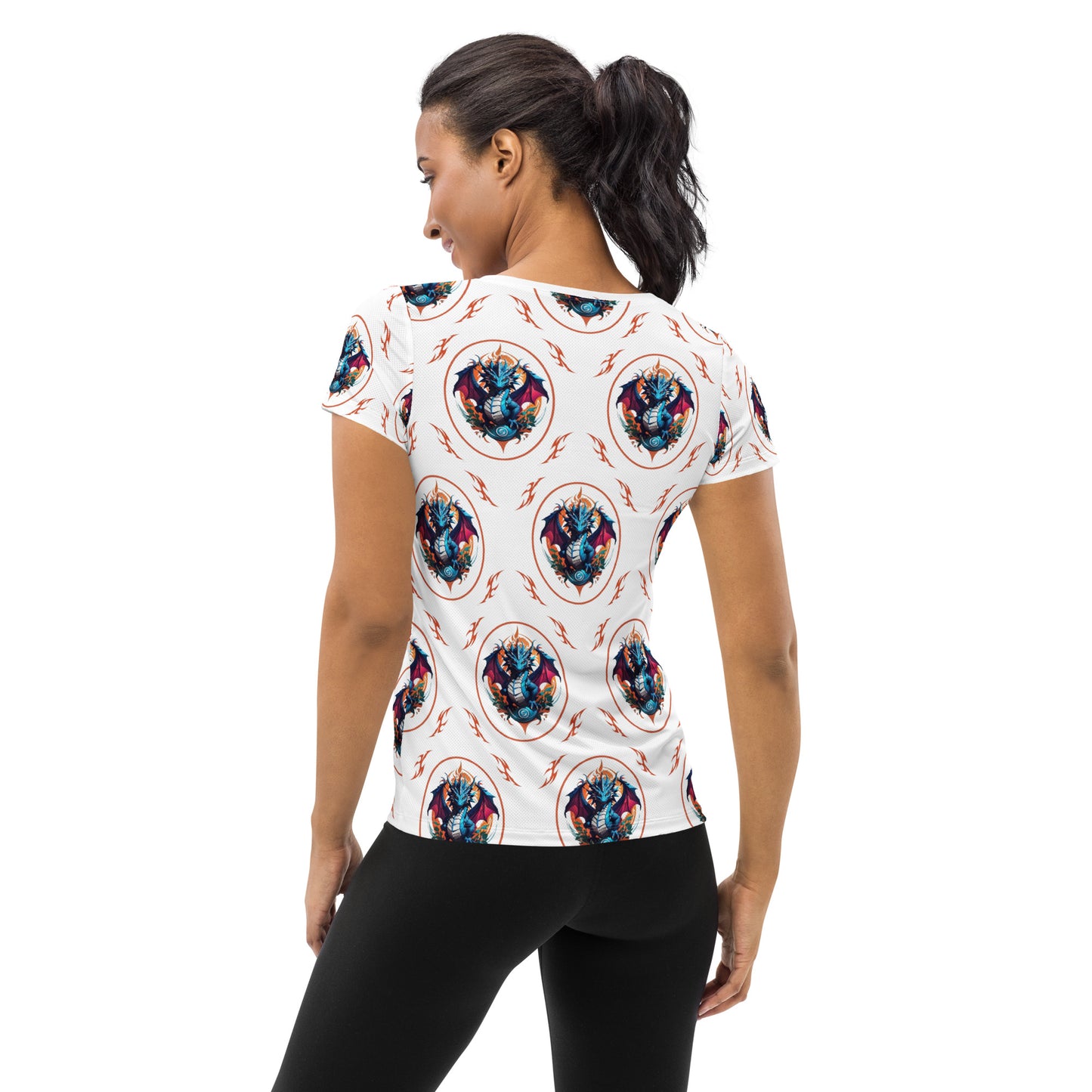 Camiseta Esportiva Feminina para Impressão All-over
