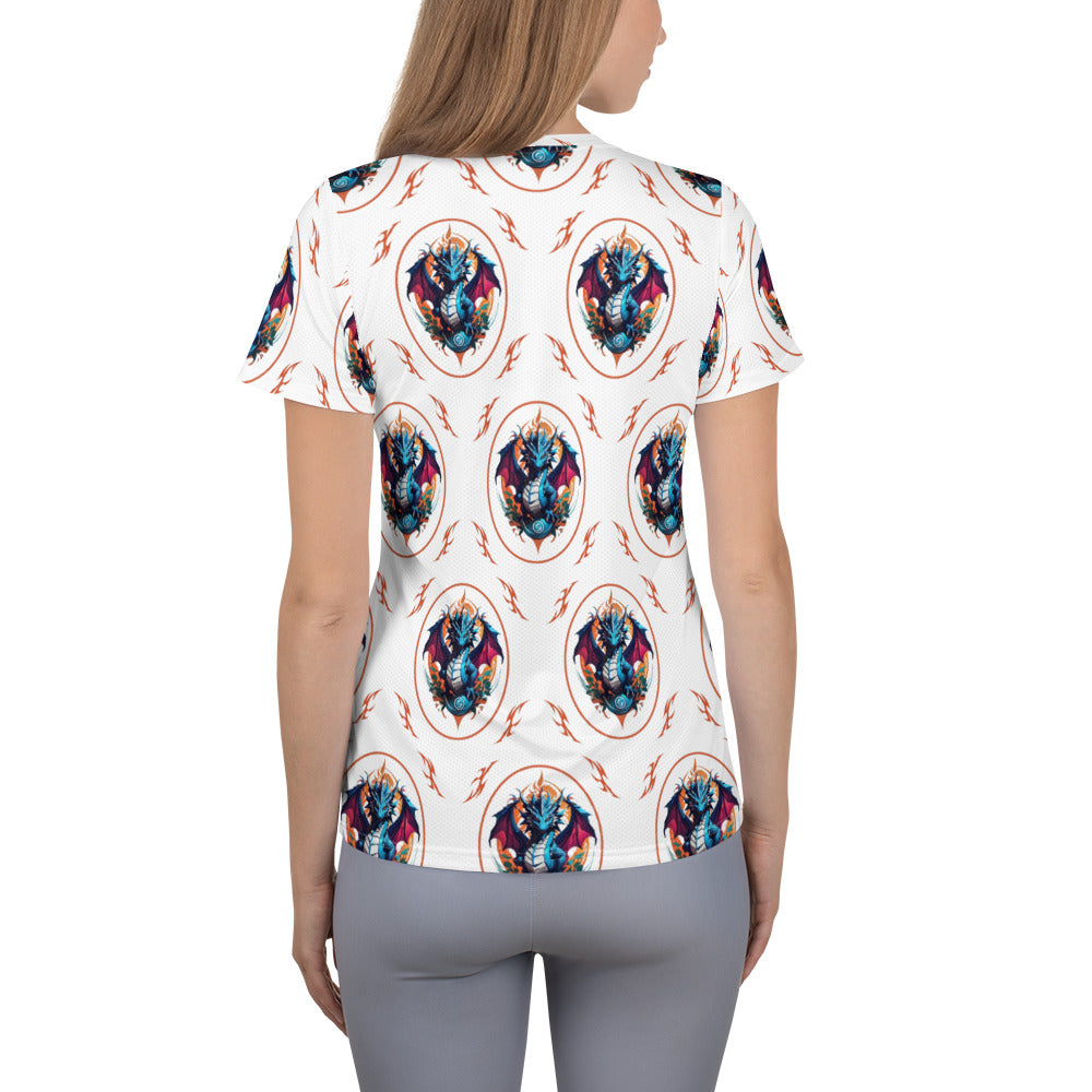 Camiseta Esportiva Feminina para Impressão All-over