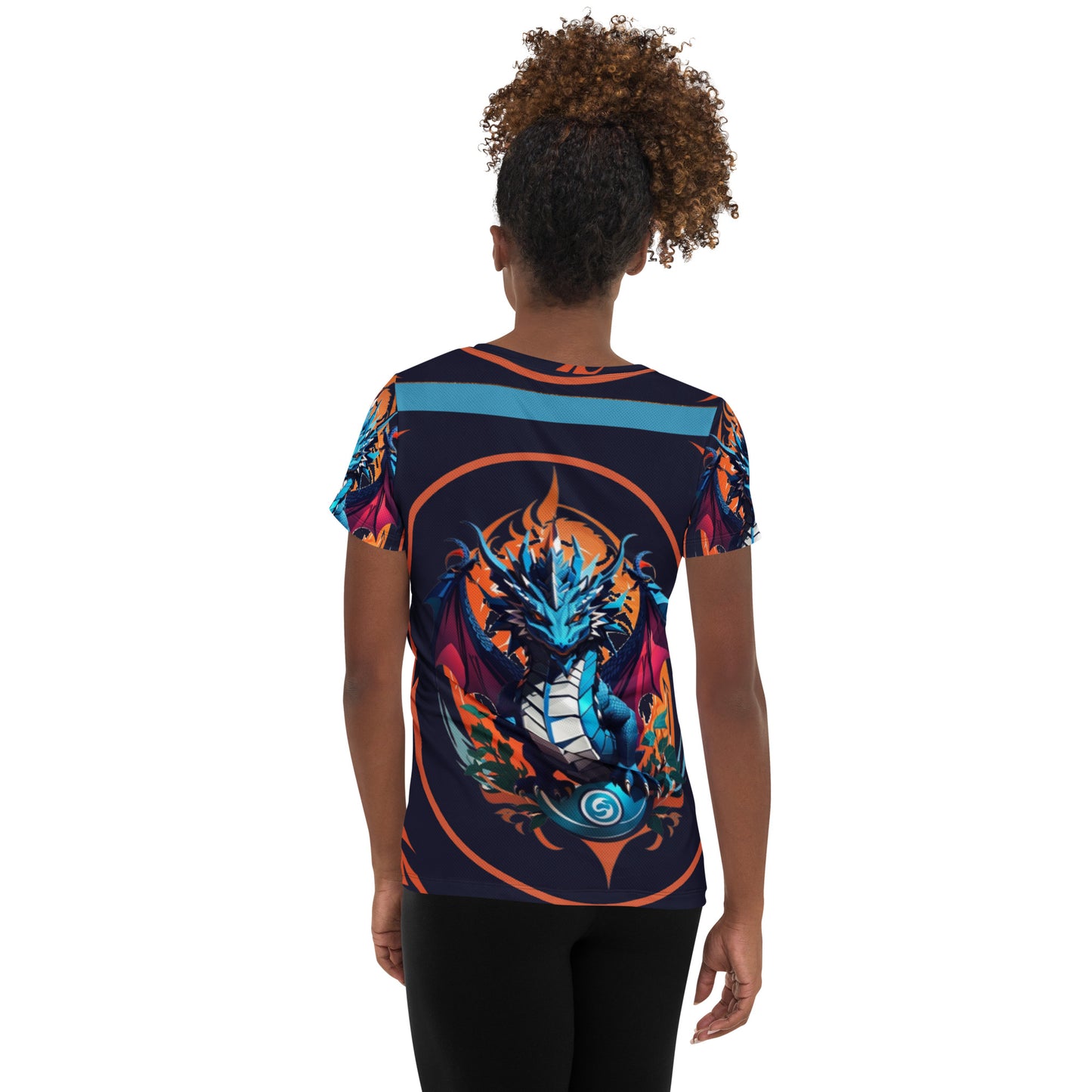 Camiseta Esportiva Feminina para Impressão All-over