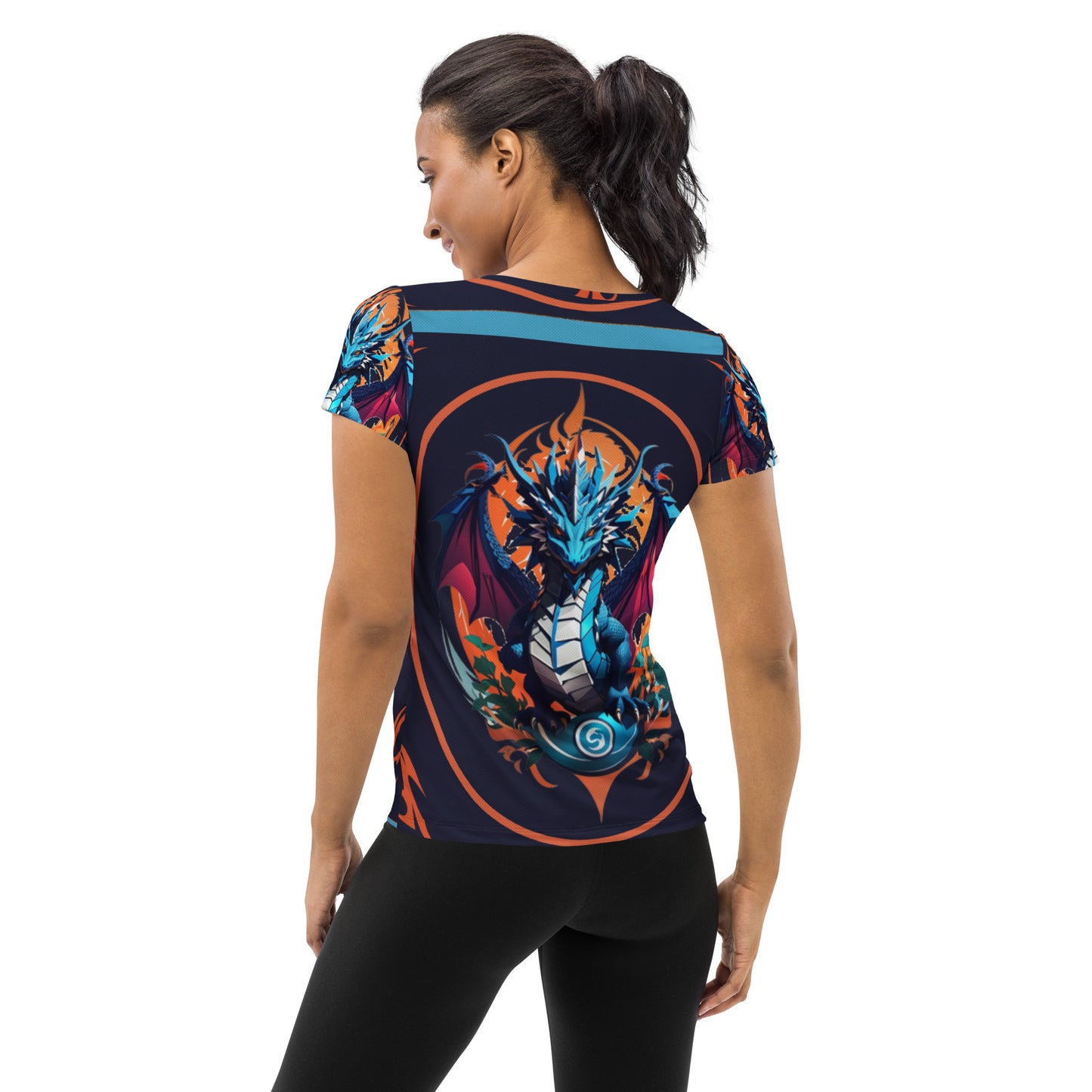 Camiseta Esportiva Feminina para Impressão All-over