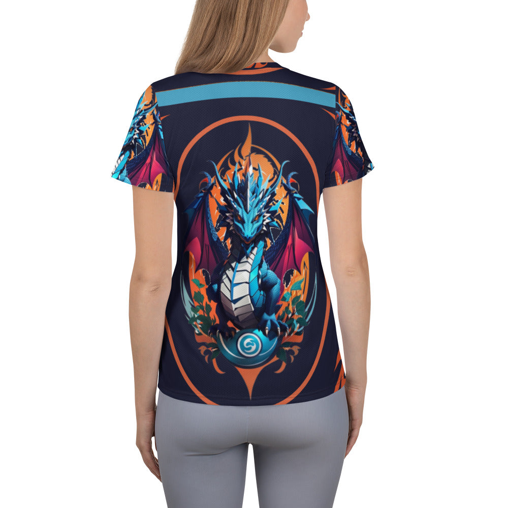 Camiseta Esportiva Feminina para Impressão All-over