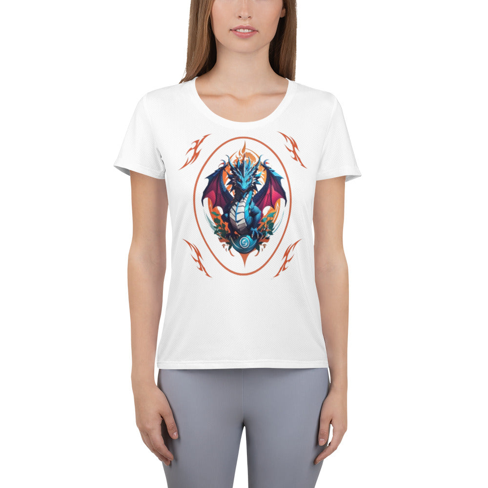 Camiseta Esportiva Feminina para Impressão All-over