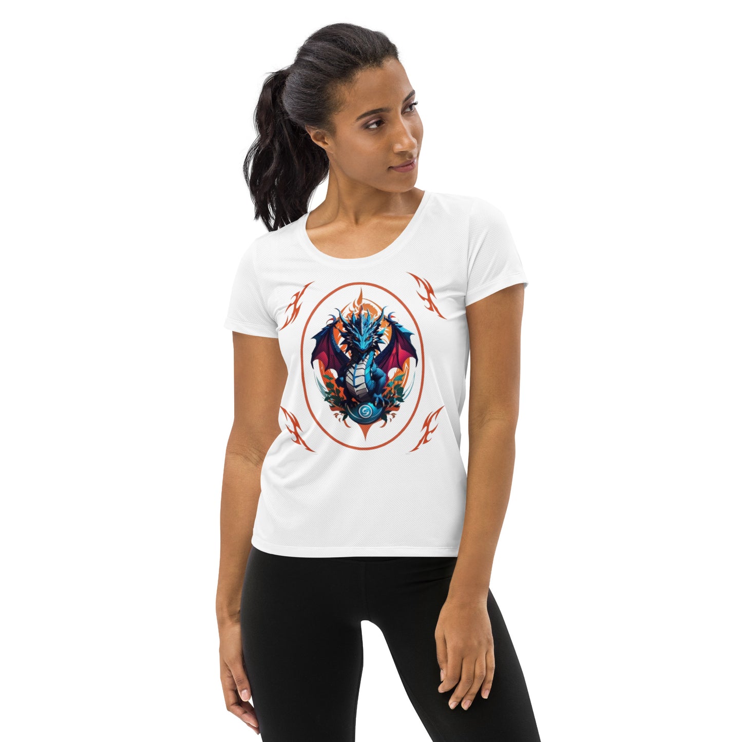 Camiseta Esportiva Feminina para Impressão All-over