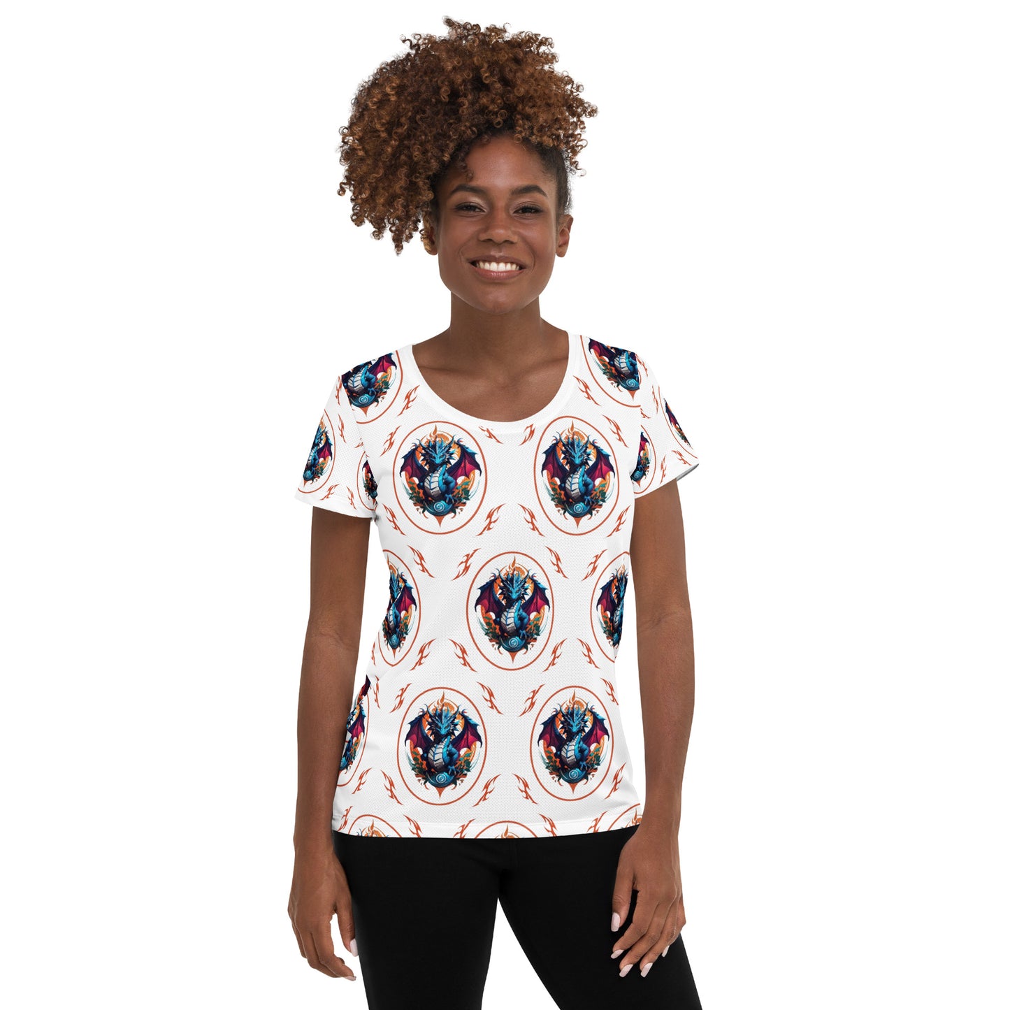 Camiseta Esportiva Feminina para Impressão All-over