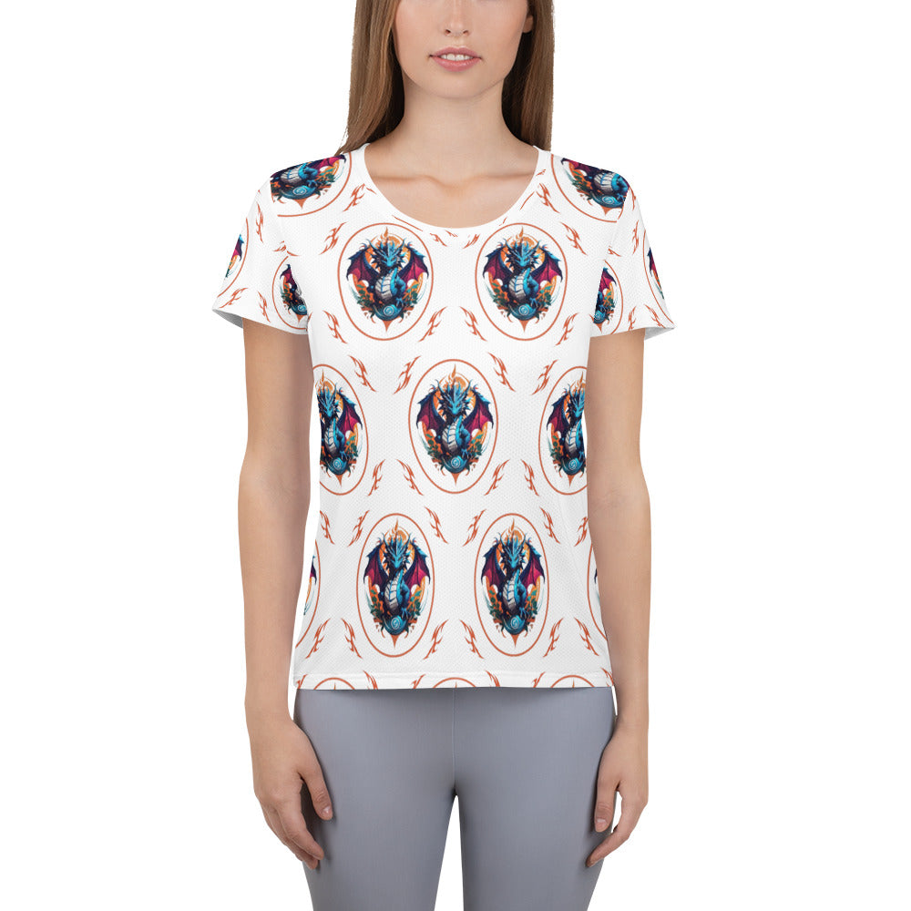 Camiseta Esportiva Feminina para Impressão All-over