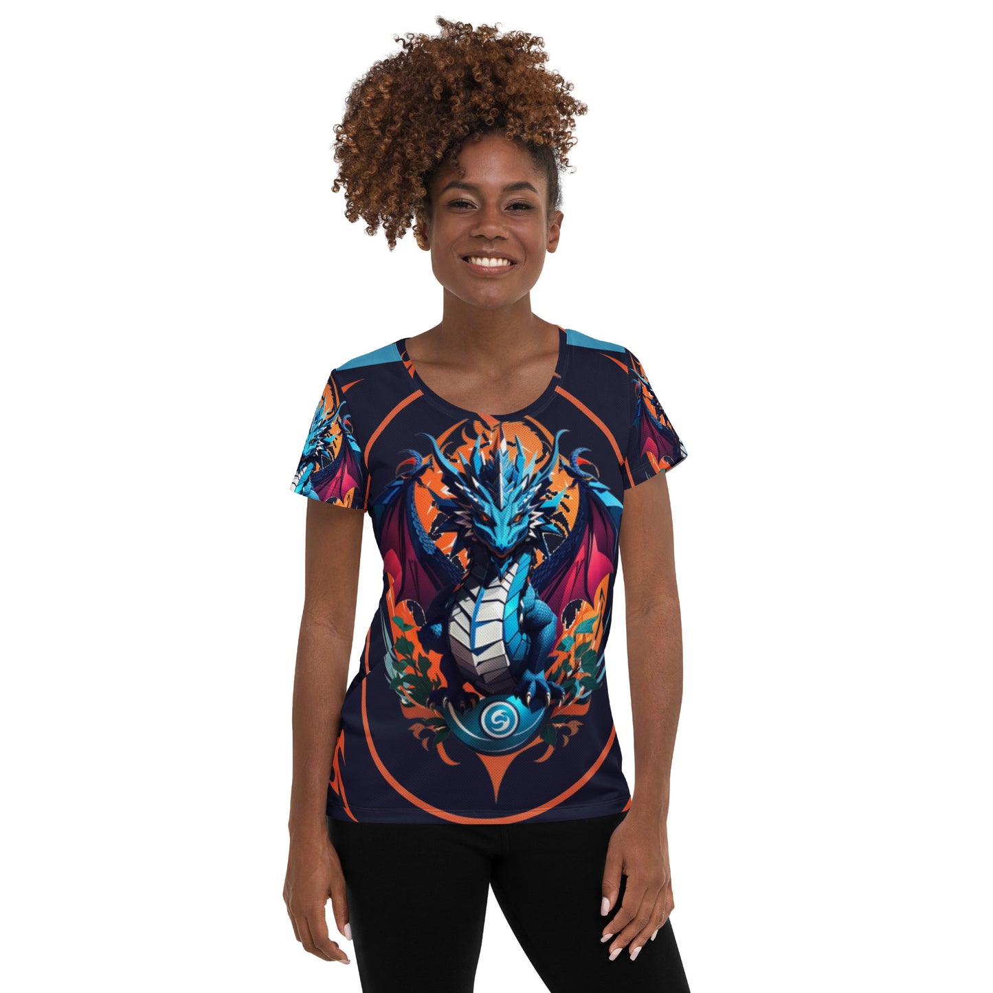 Camiseta Esportiva Feminina para Impressão All-over