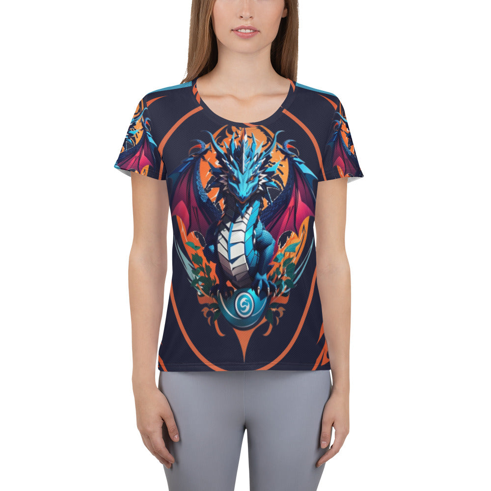Camiseta Esportiva Feminina para Impressão All-over