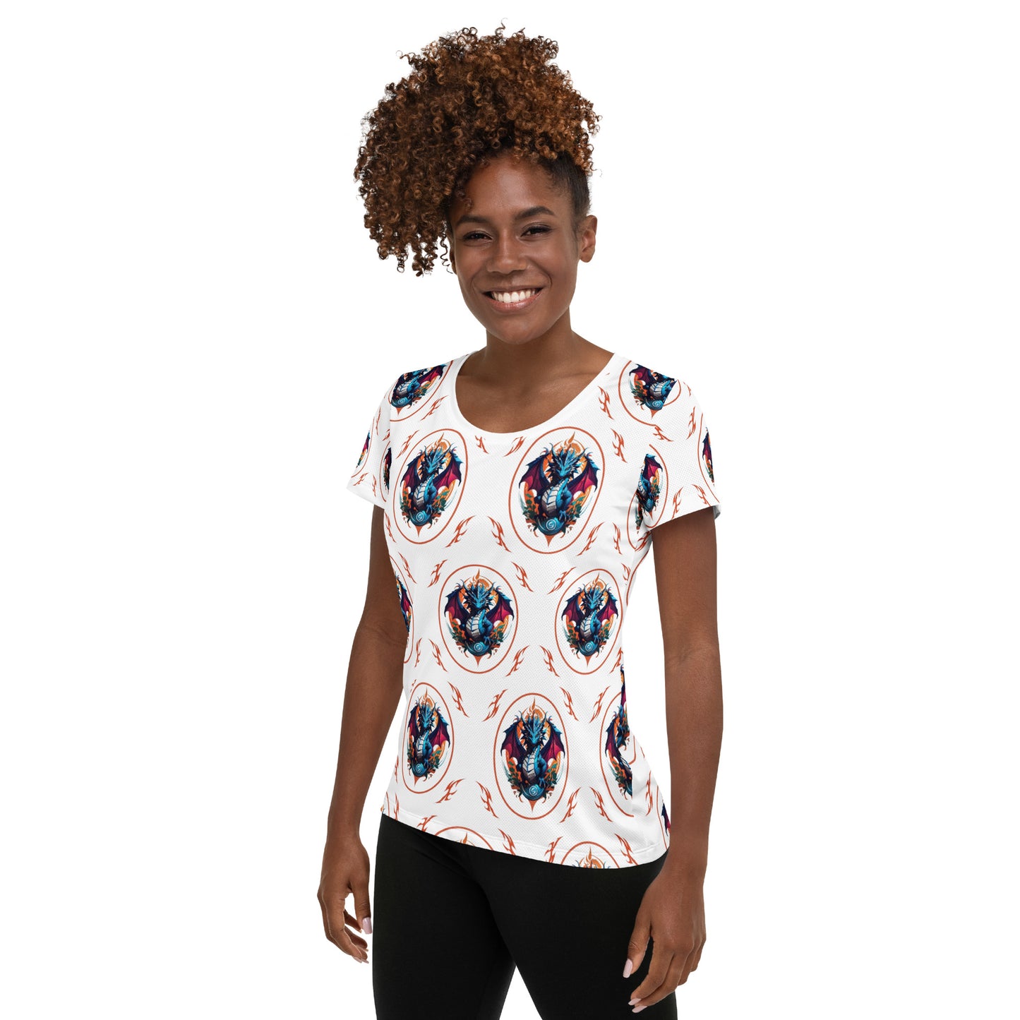 Camiseta Esportiva Feminina para Impressão All-over