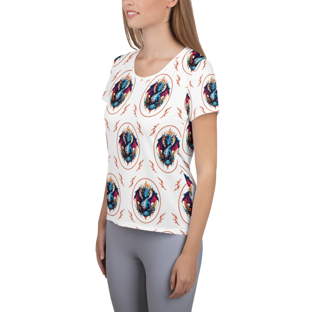 Camiseta Esportiva Feminina para Impressão All-over