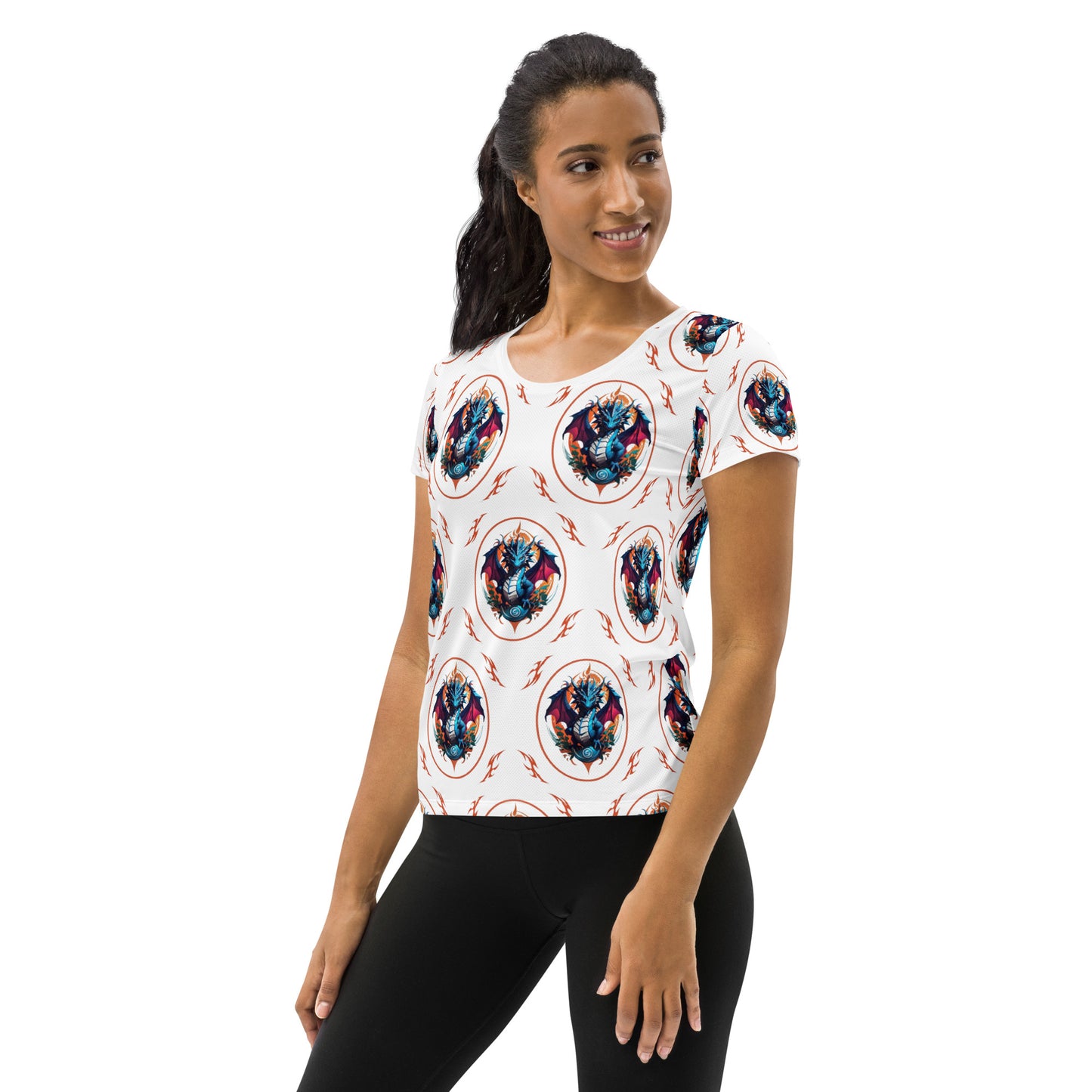 Camiseta Esportiva Feminina para Impressão All-over
