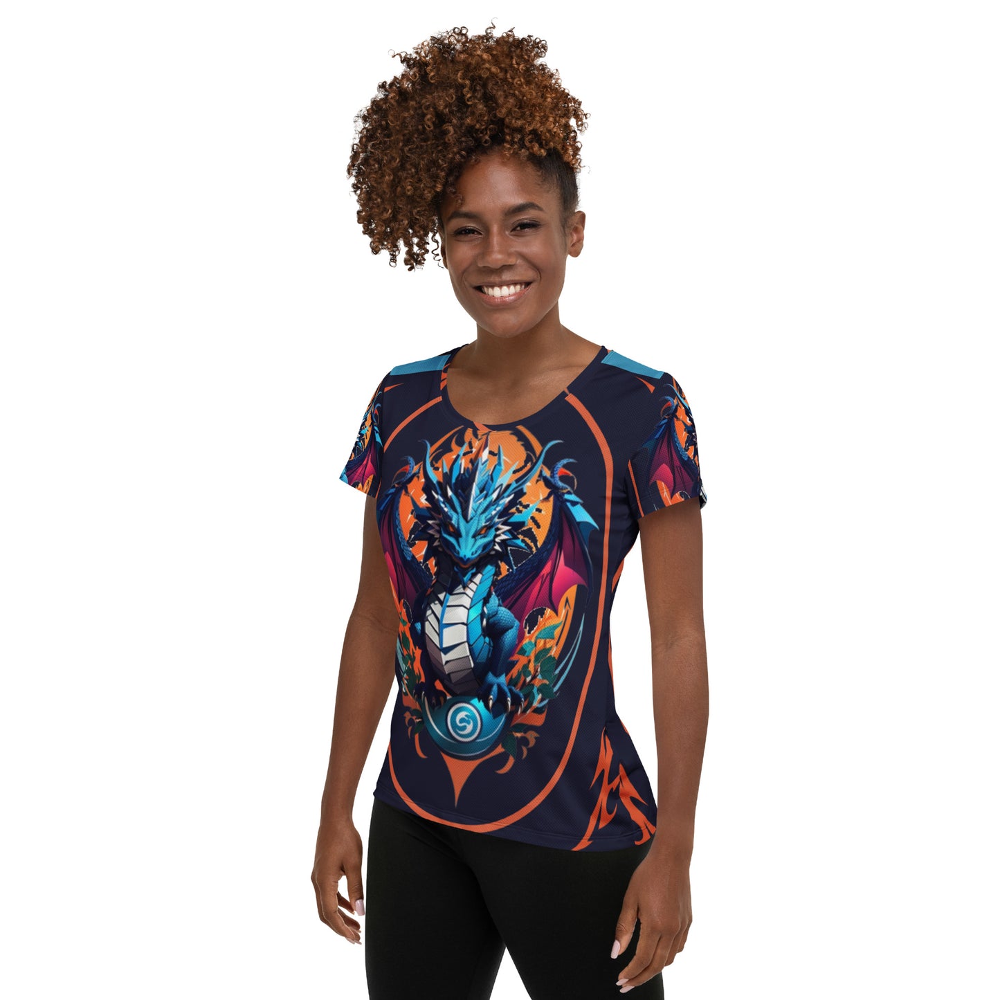 Camiseta Esportiva Feminina para Impressão All-over
