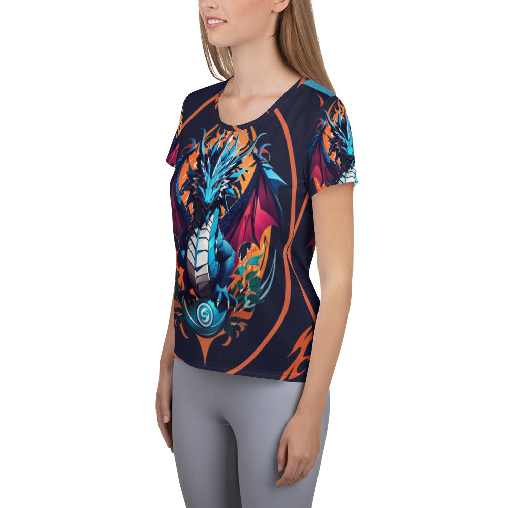 Camiseta Esportiva Feminina para Impressão All-over