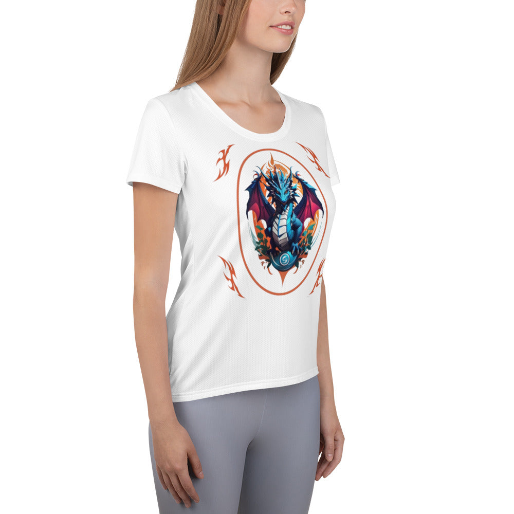 Camiseta Esportiva Feminina para Impressão All-over
