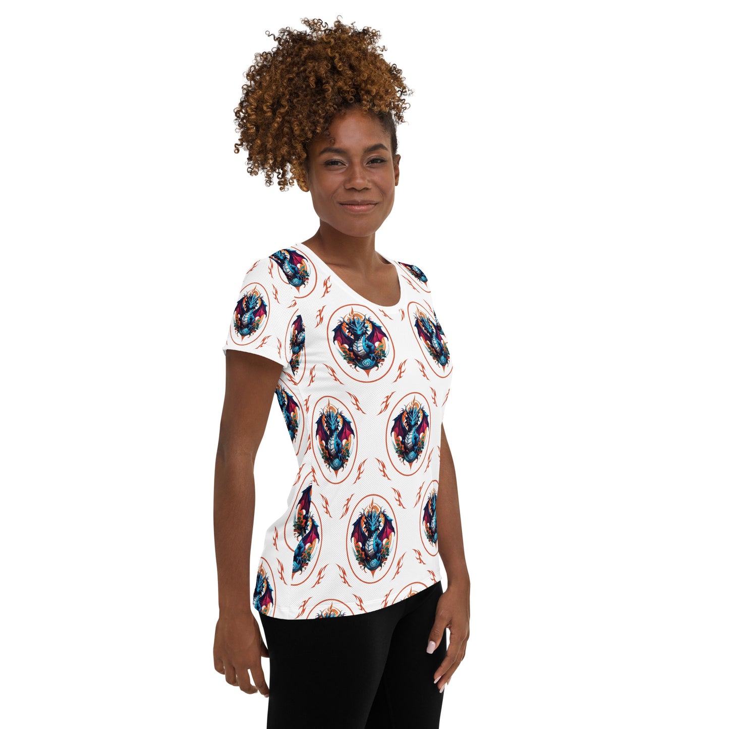 Camiseta Esportiva Feminina para Impressão All-over
