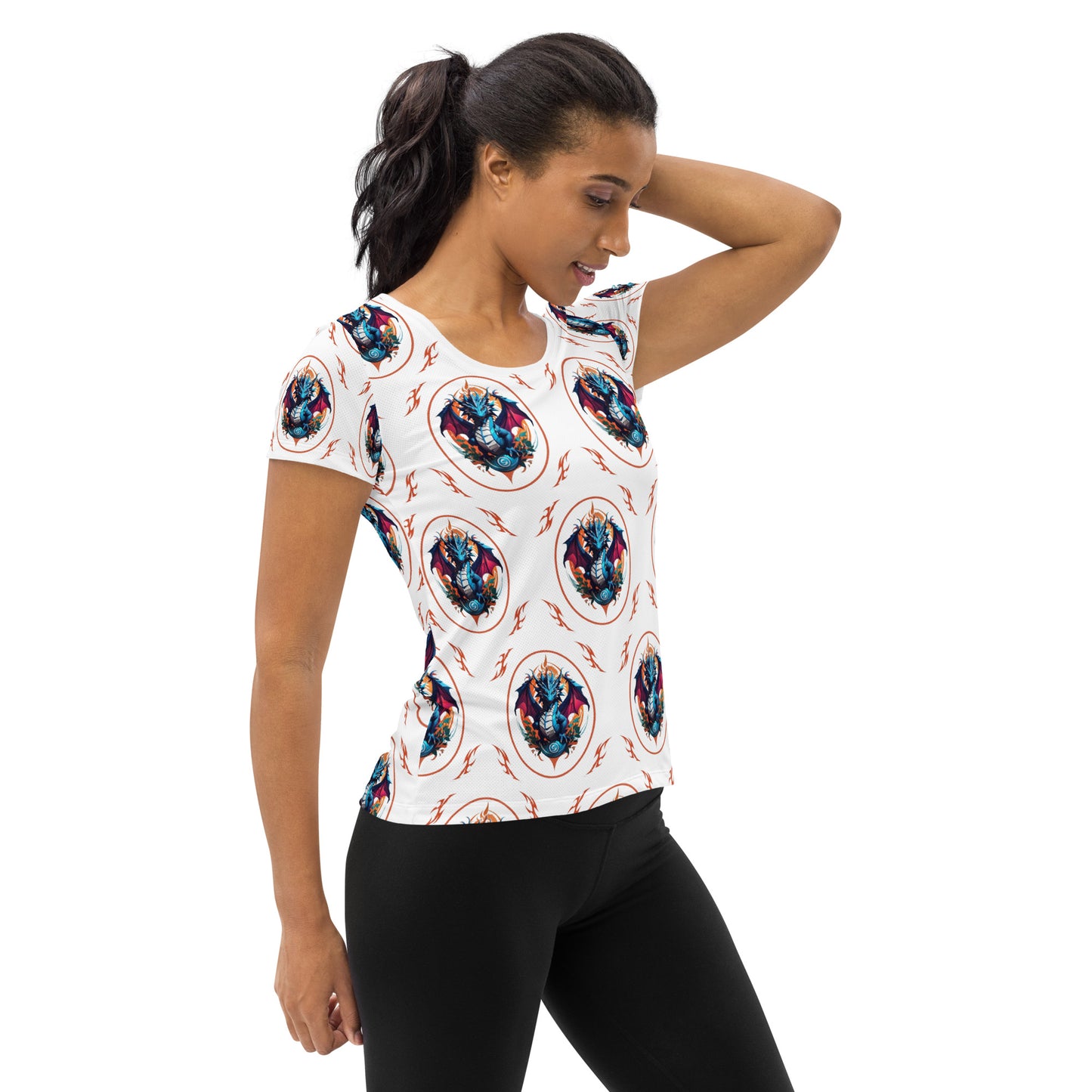 Camiseta Esportiva Feminina para Impressão All-over