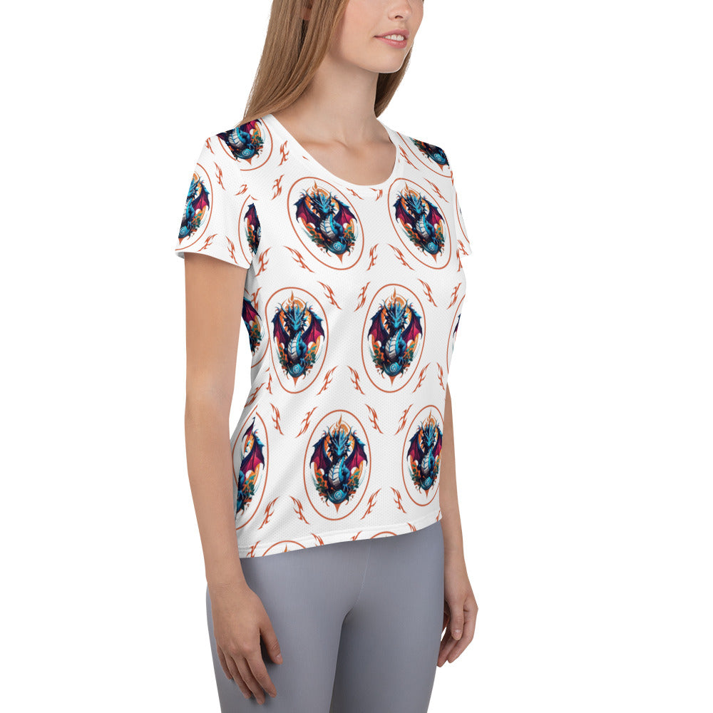 Camiseta Esportiva Feminina para Impressão All-over