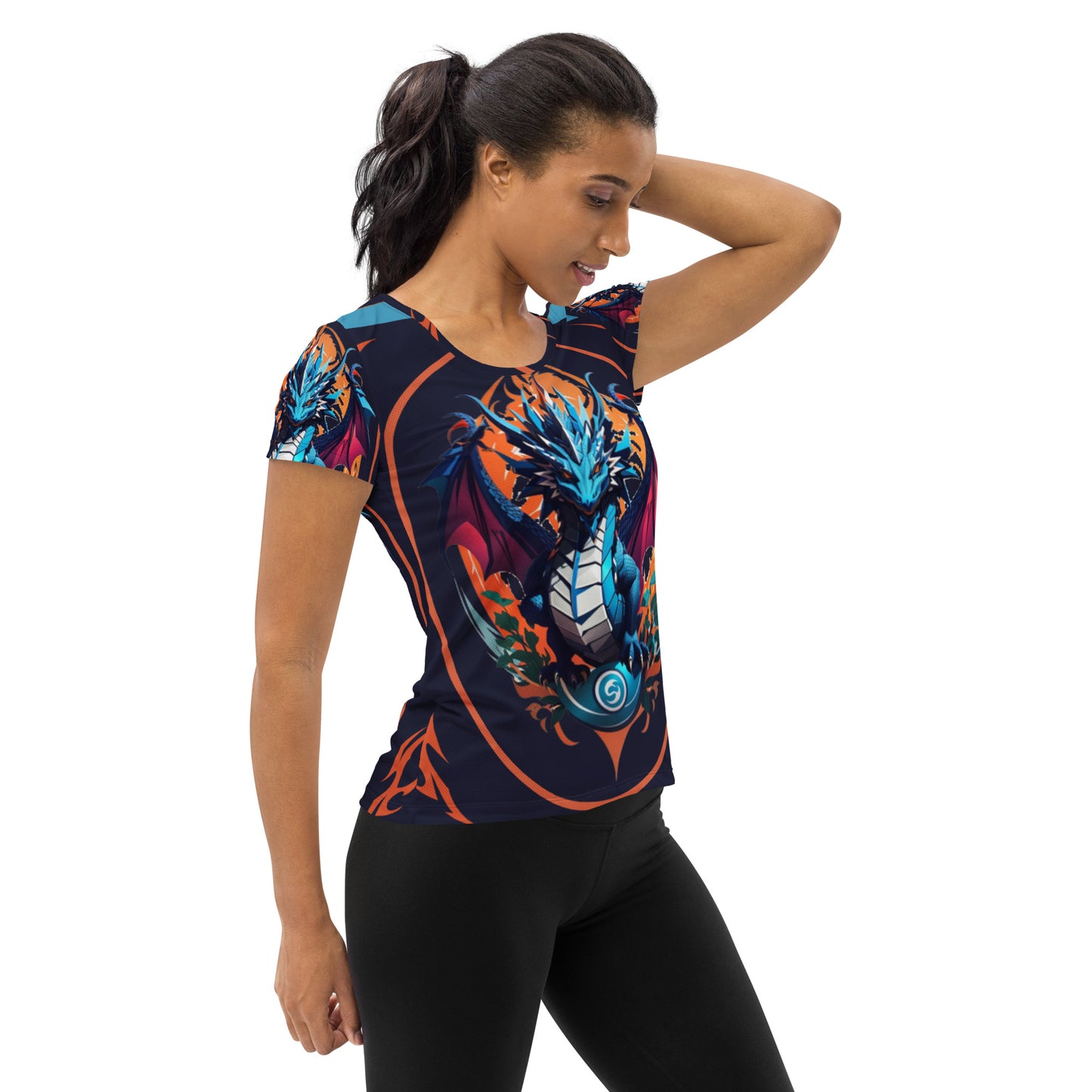 Camiseta Esportiva Feminina para Impressão All-over