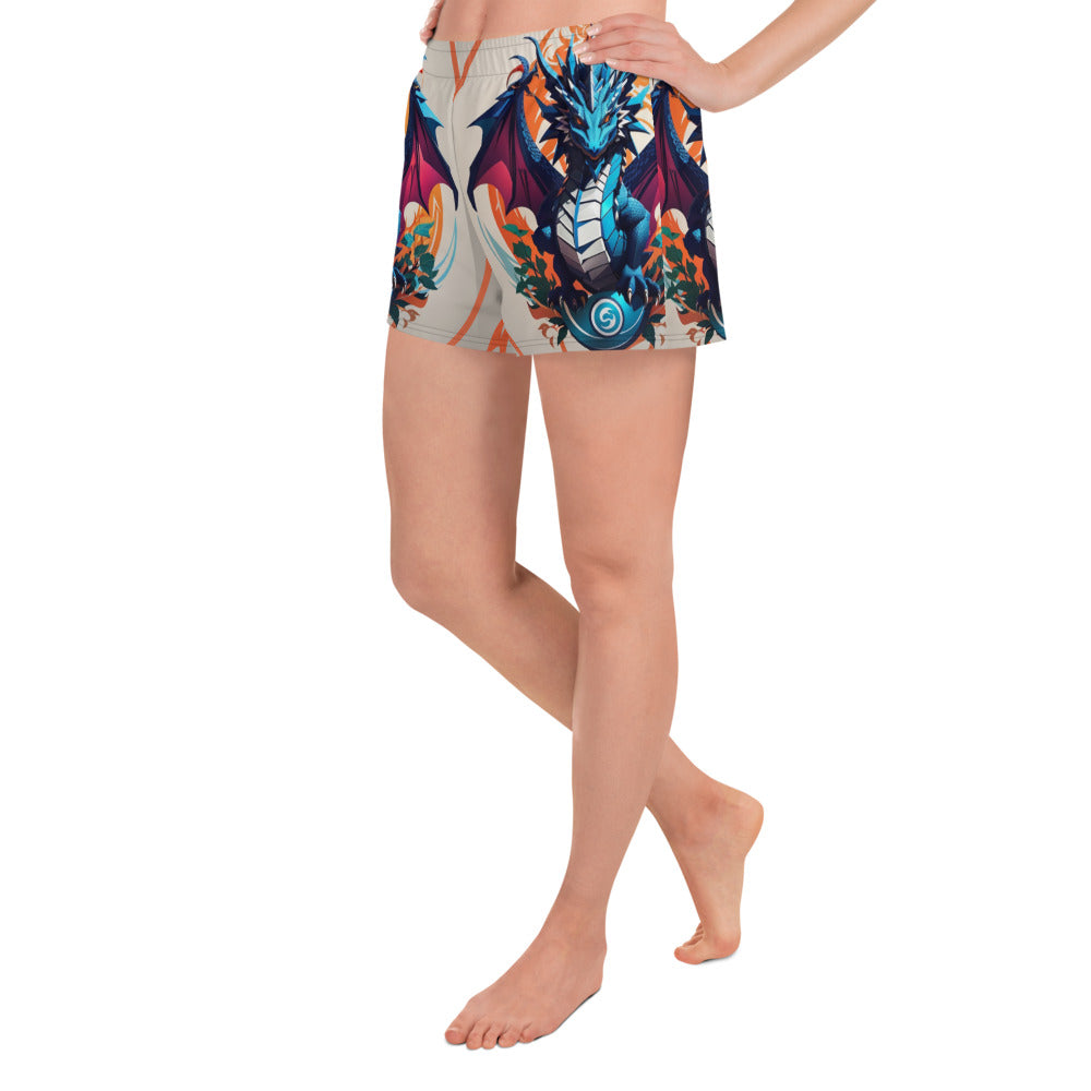Short esportivo de tecido reciclado feminino