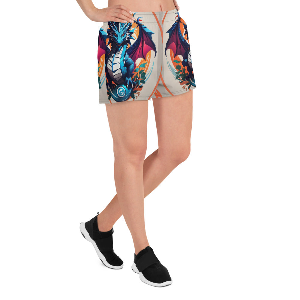 Short esportivo de tecido reciclado feminino