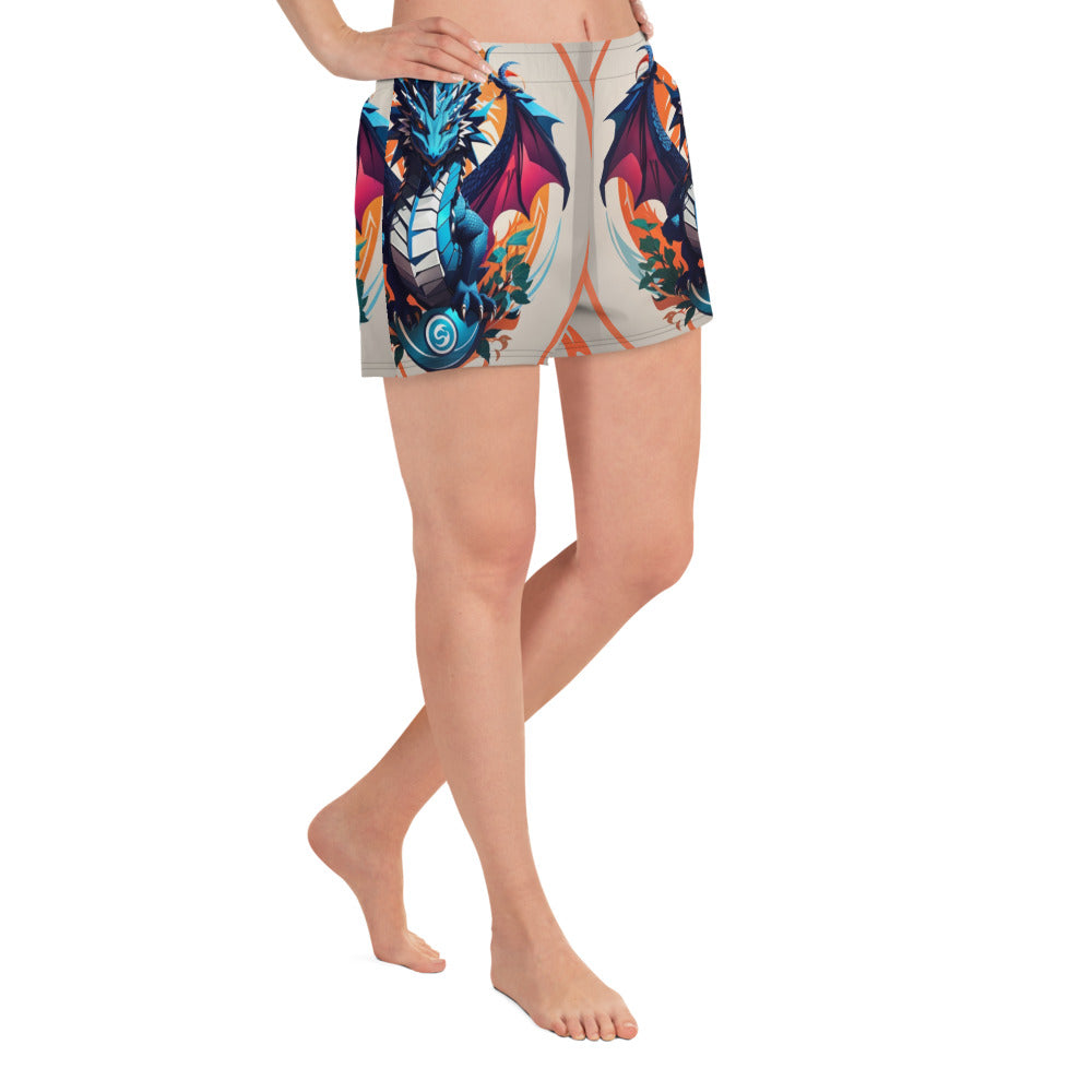 Short esportivo de tecido reciclado feminino