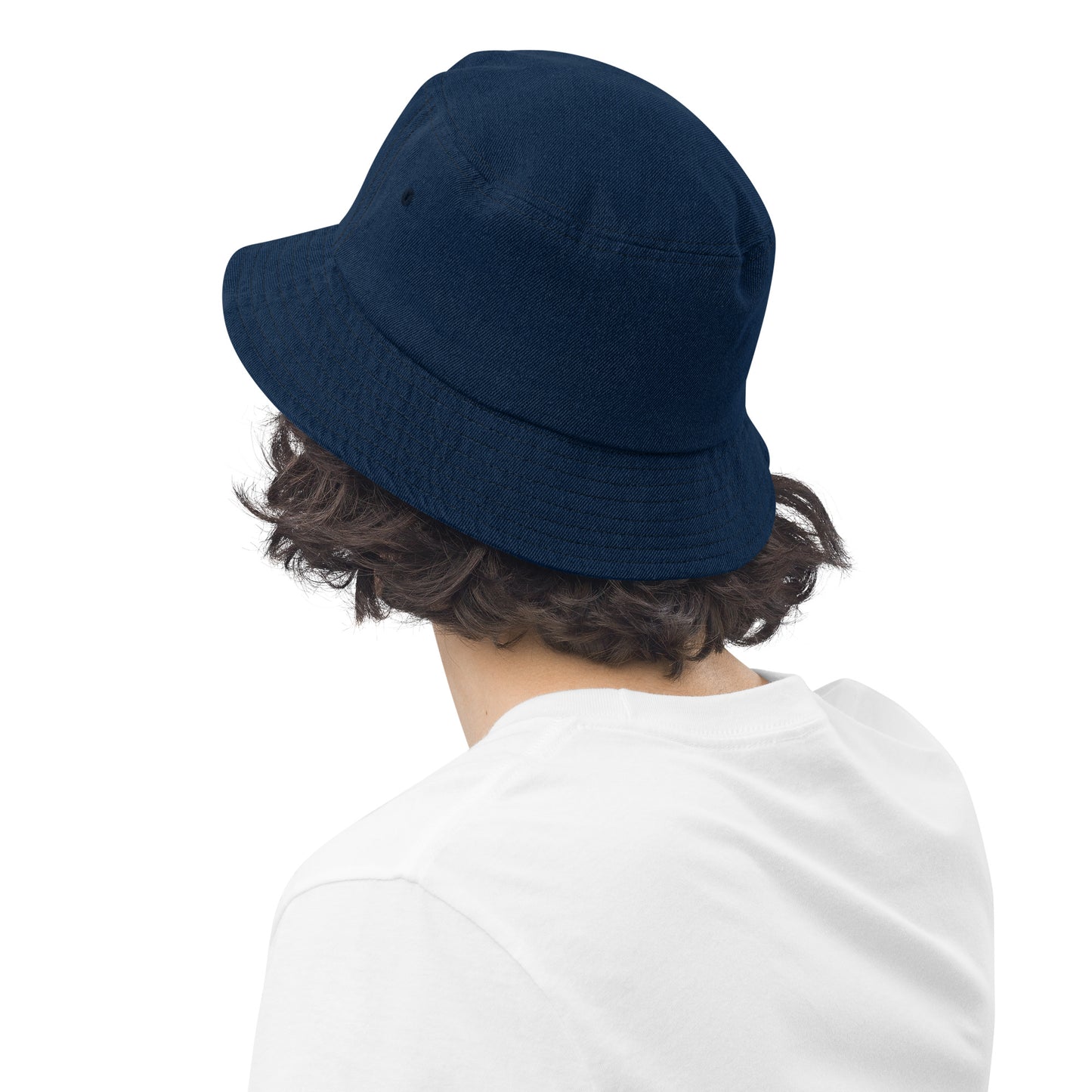 Chapéu bucket jeans