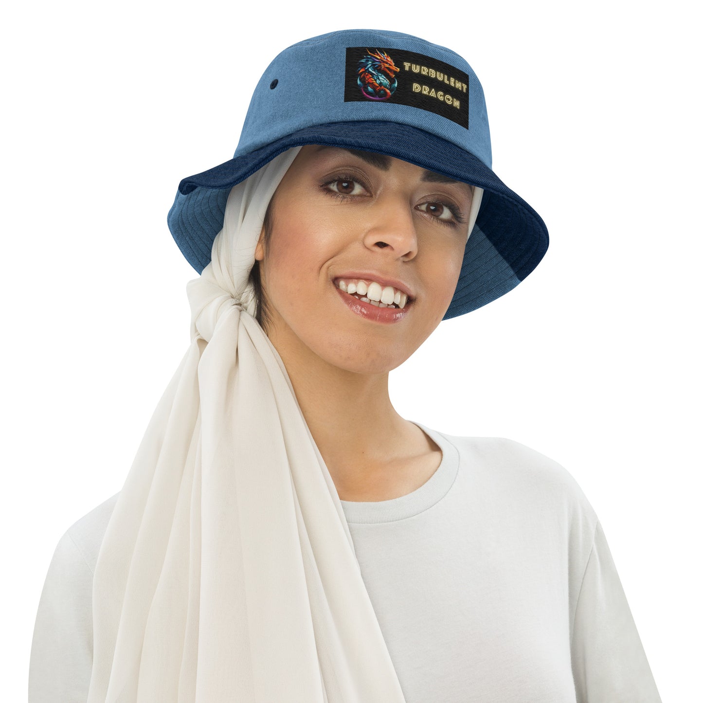 Chapéu bucket jeans