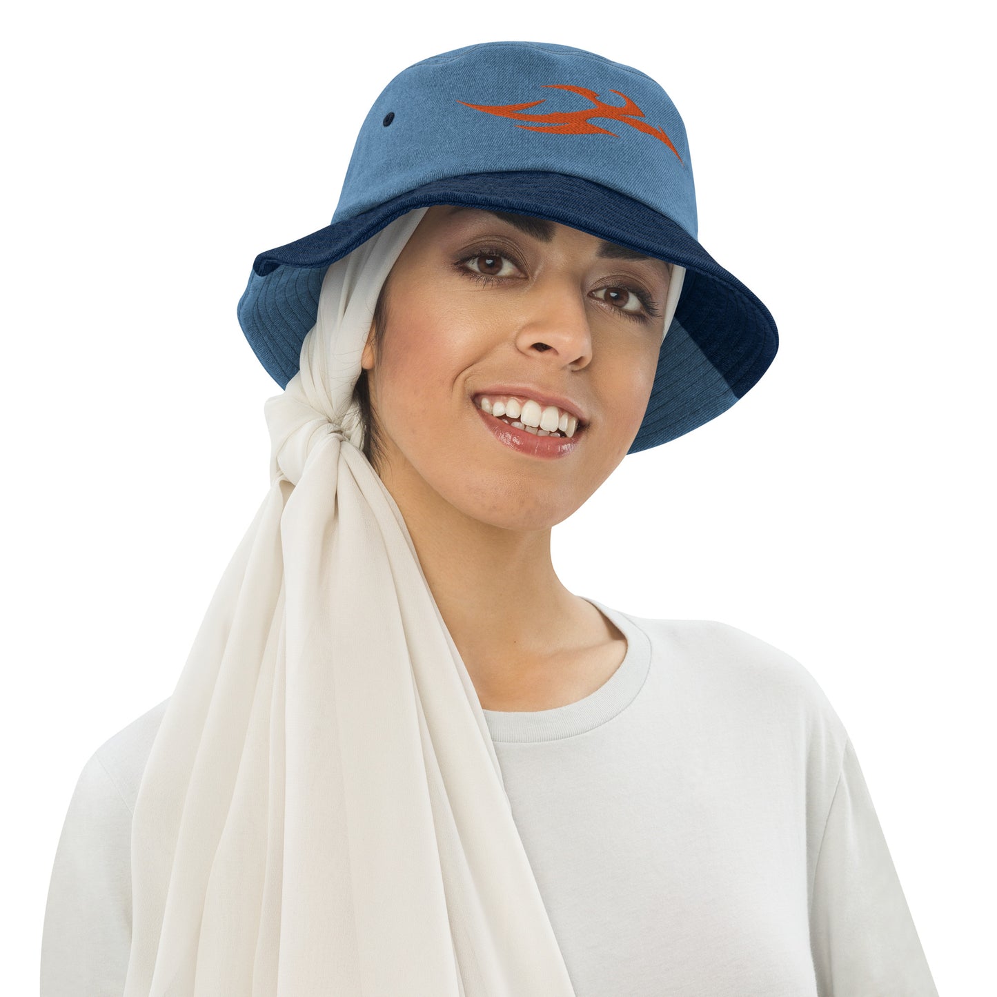 Chapéu bucket jeans