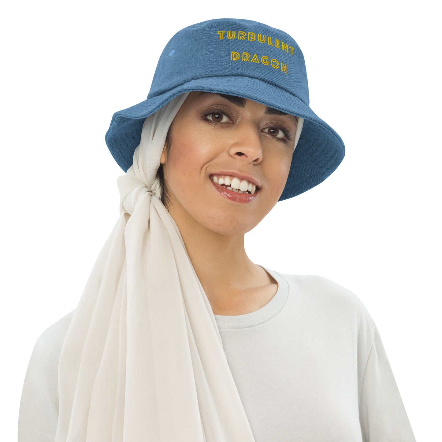 Chapéu bucket jeans