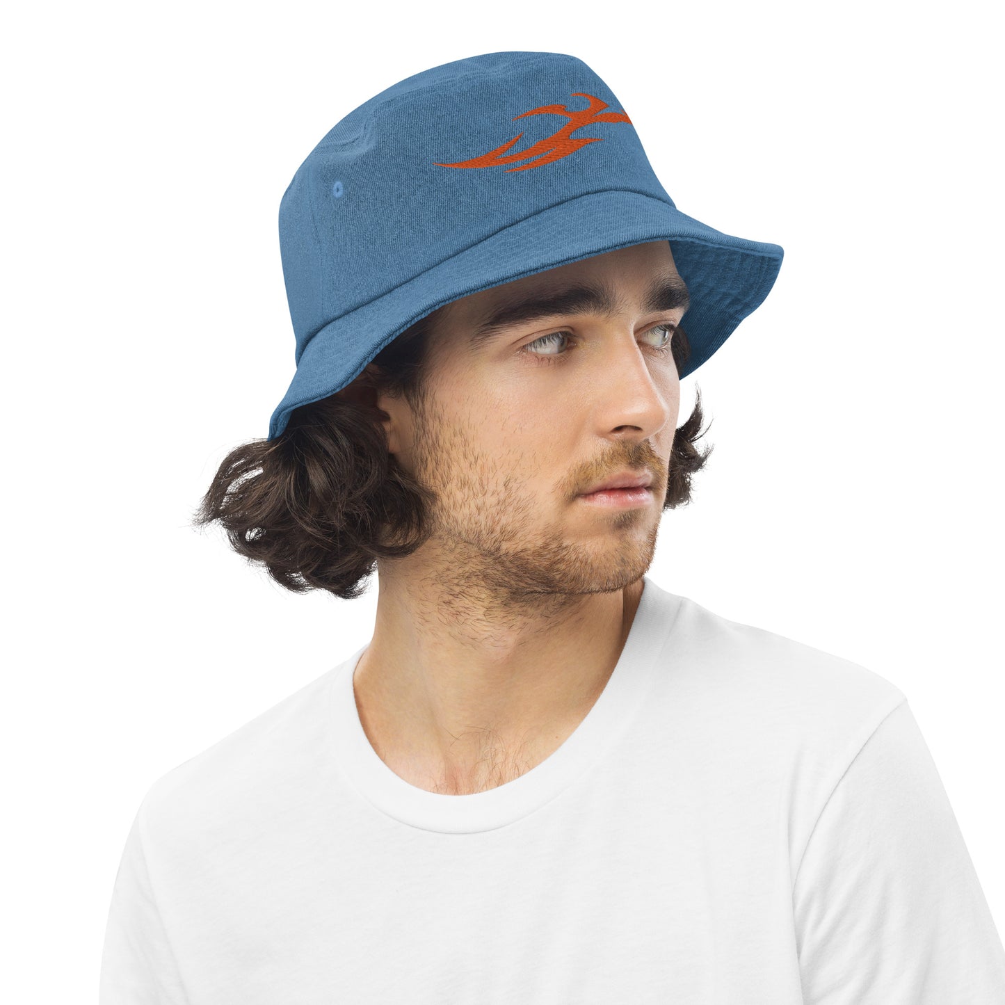 Chapéu bucket jeans