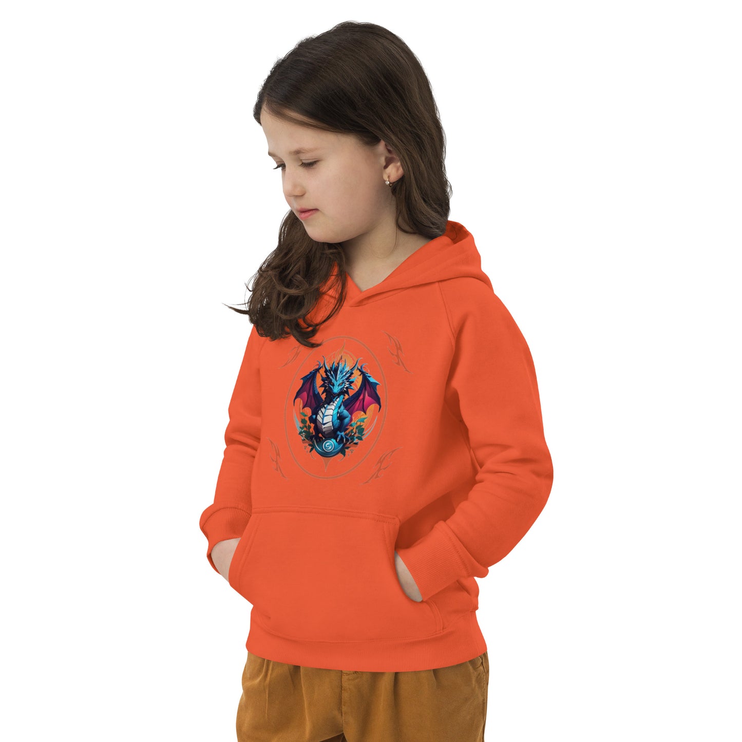 Moletom infantil eco com capuz