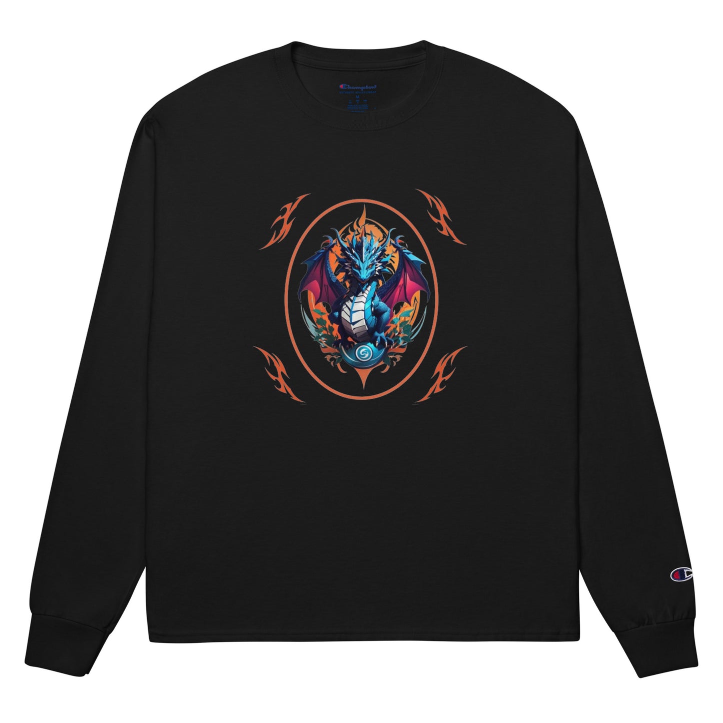 Camiseta de Manga Longa Champion Masculina