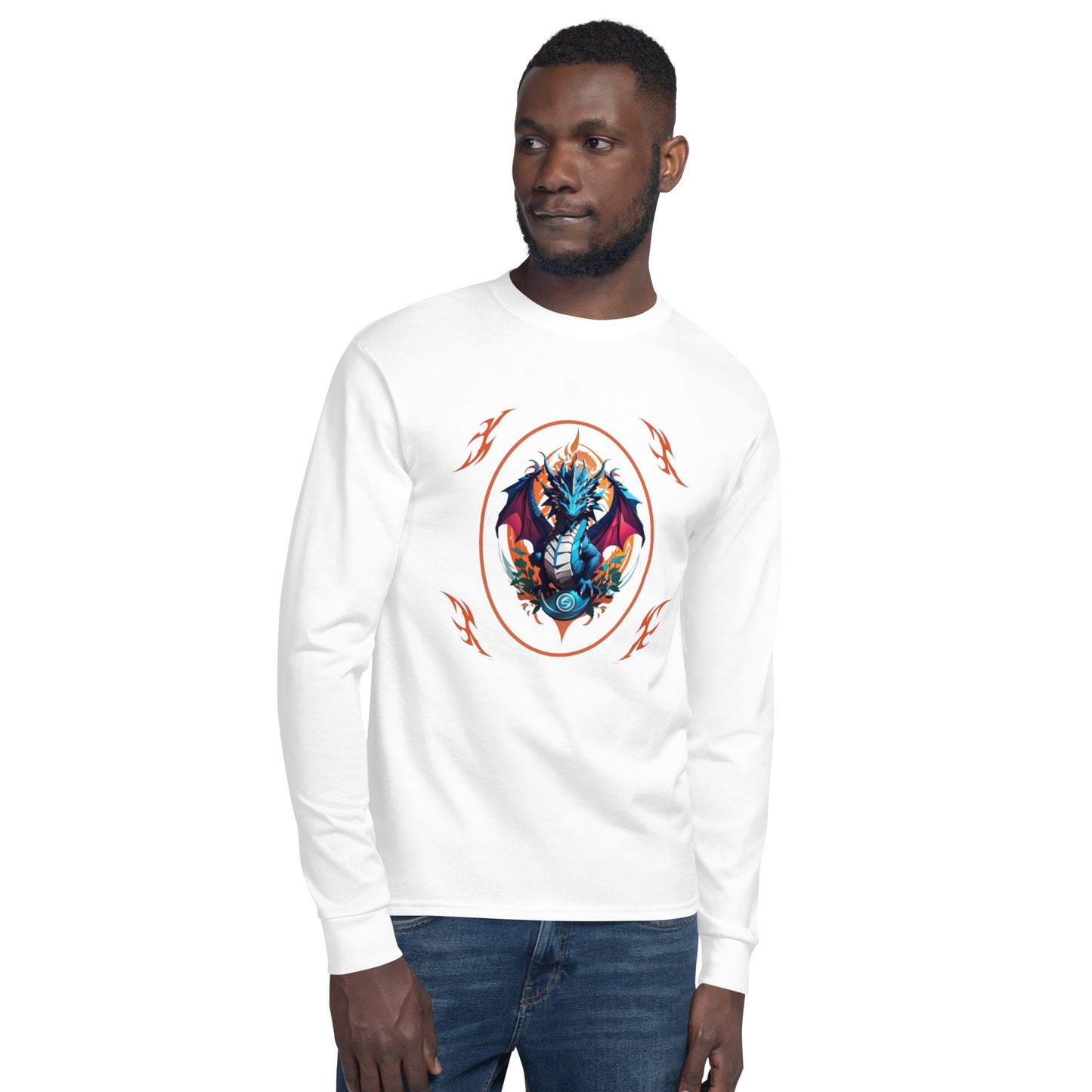 Camiseta de Manga Longa Champion Masculina